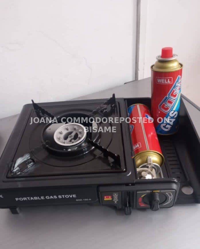 Portable Stove with 2 Gas Cans