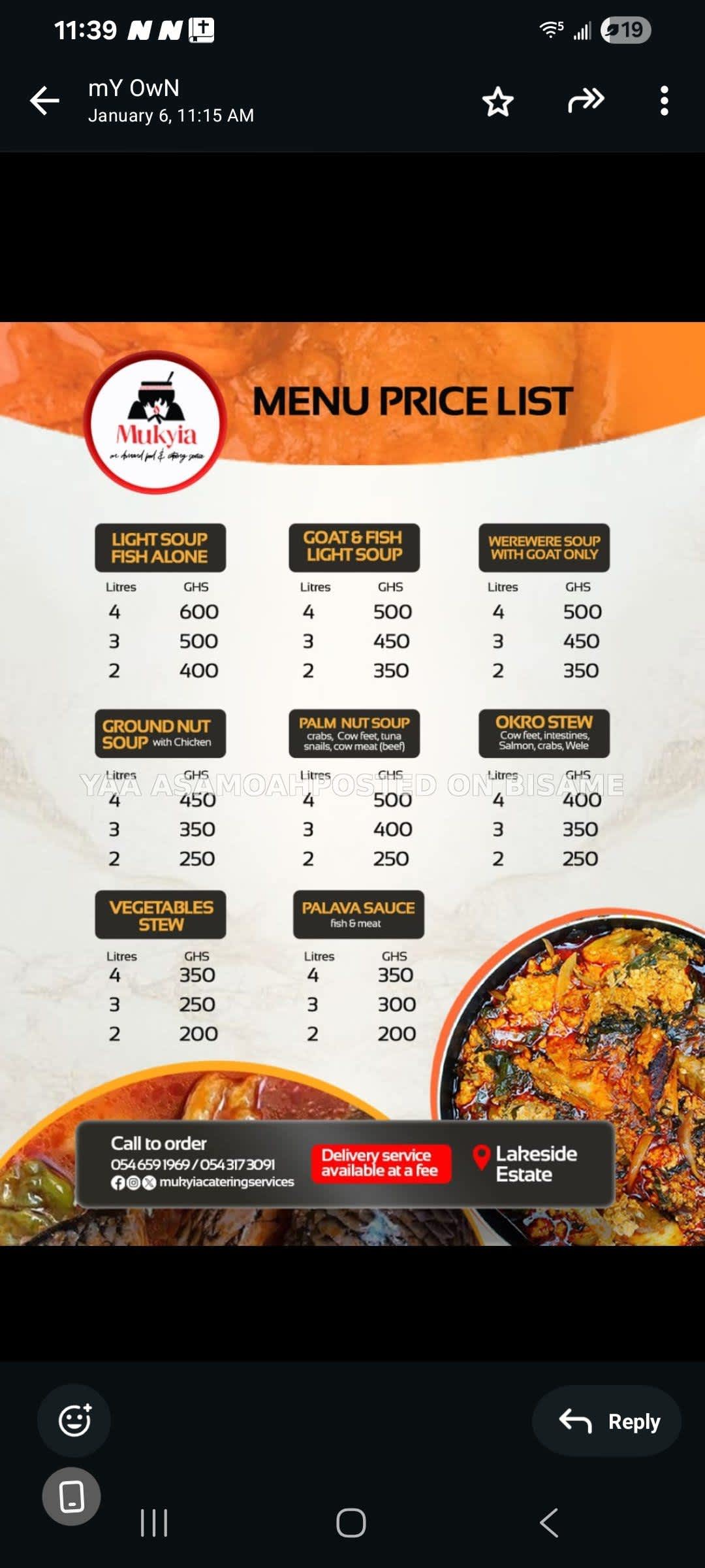 Fufu with different Soups, Banku with Okro Stew, Stir Fries 