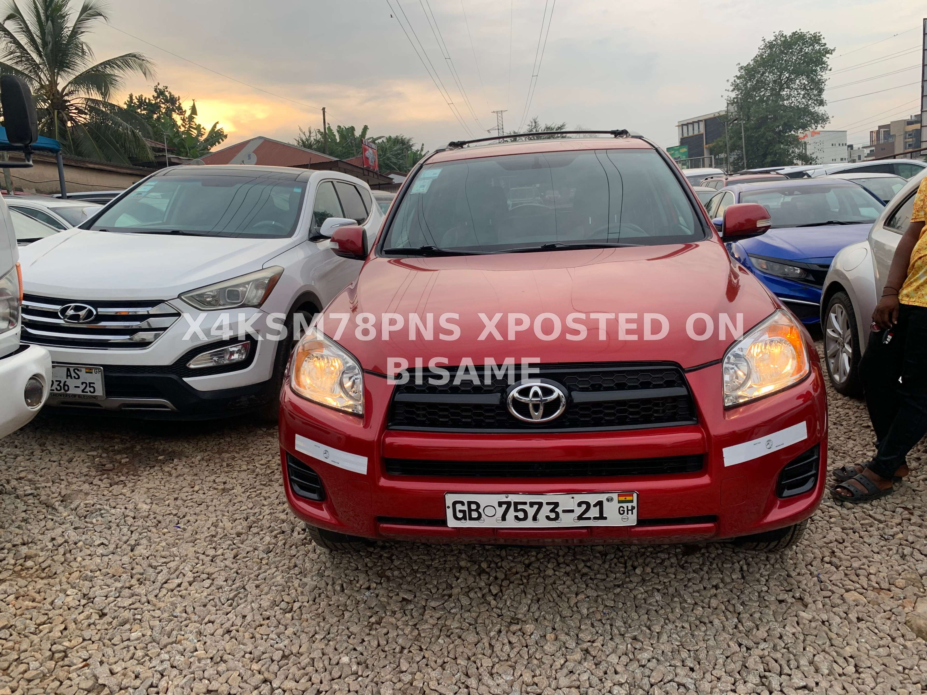 Toyota Rav4, 2012, Ghanaian Used, Red