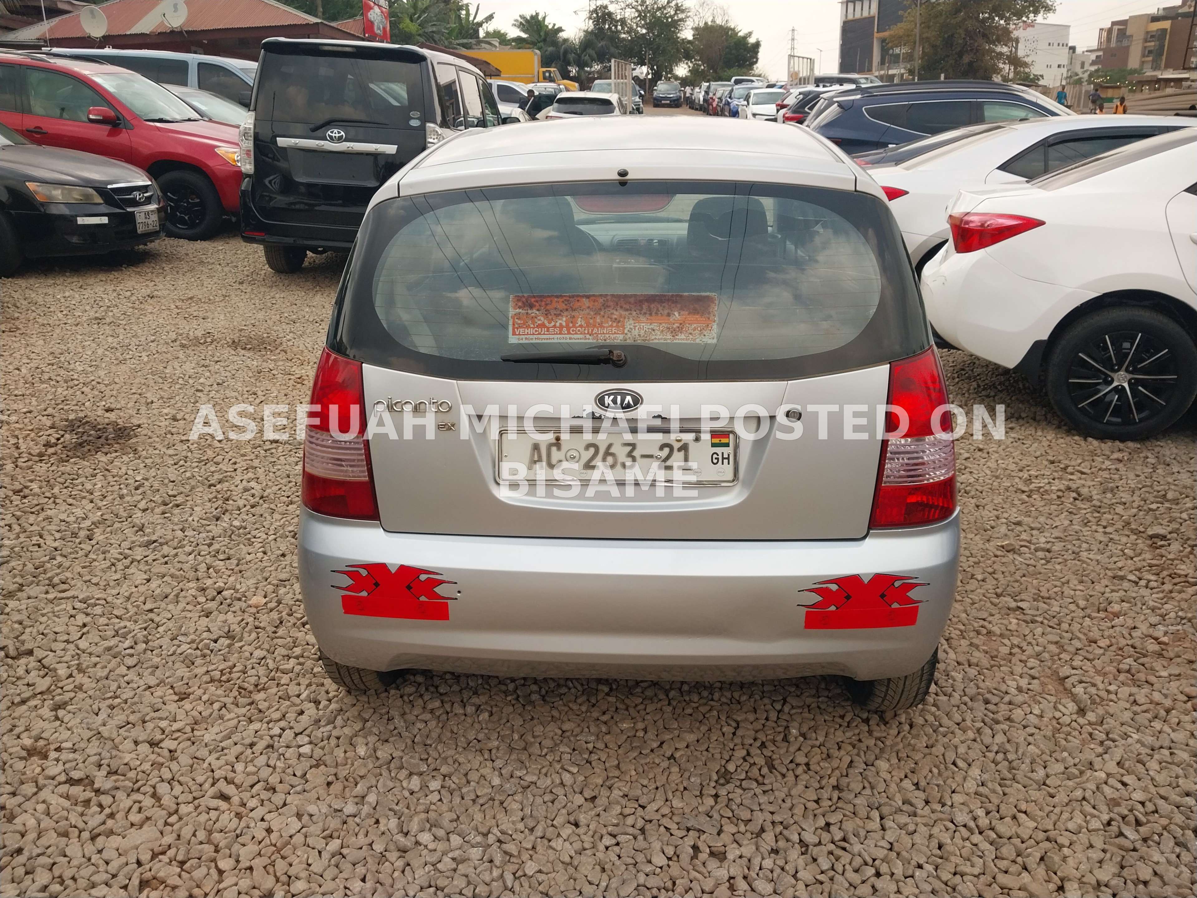 Kia Picanto, 2008, Ghanaian Used, Silver