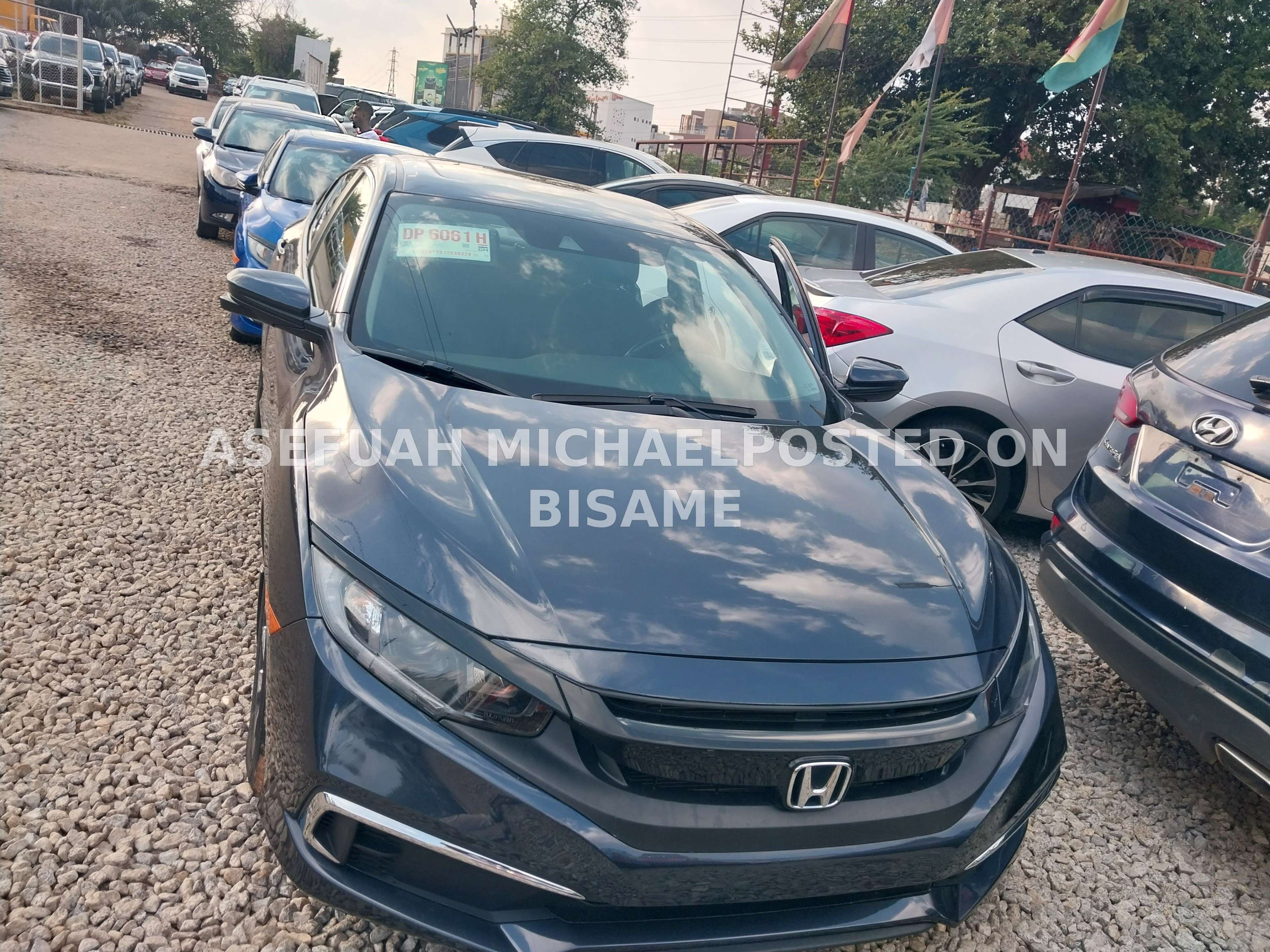 Honda Civic, 2019, Foreign Used, Gray