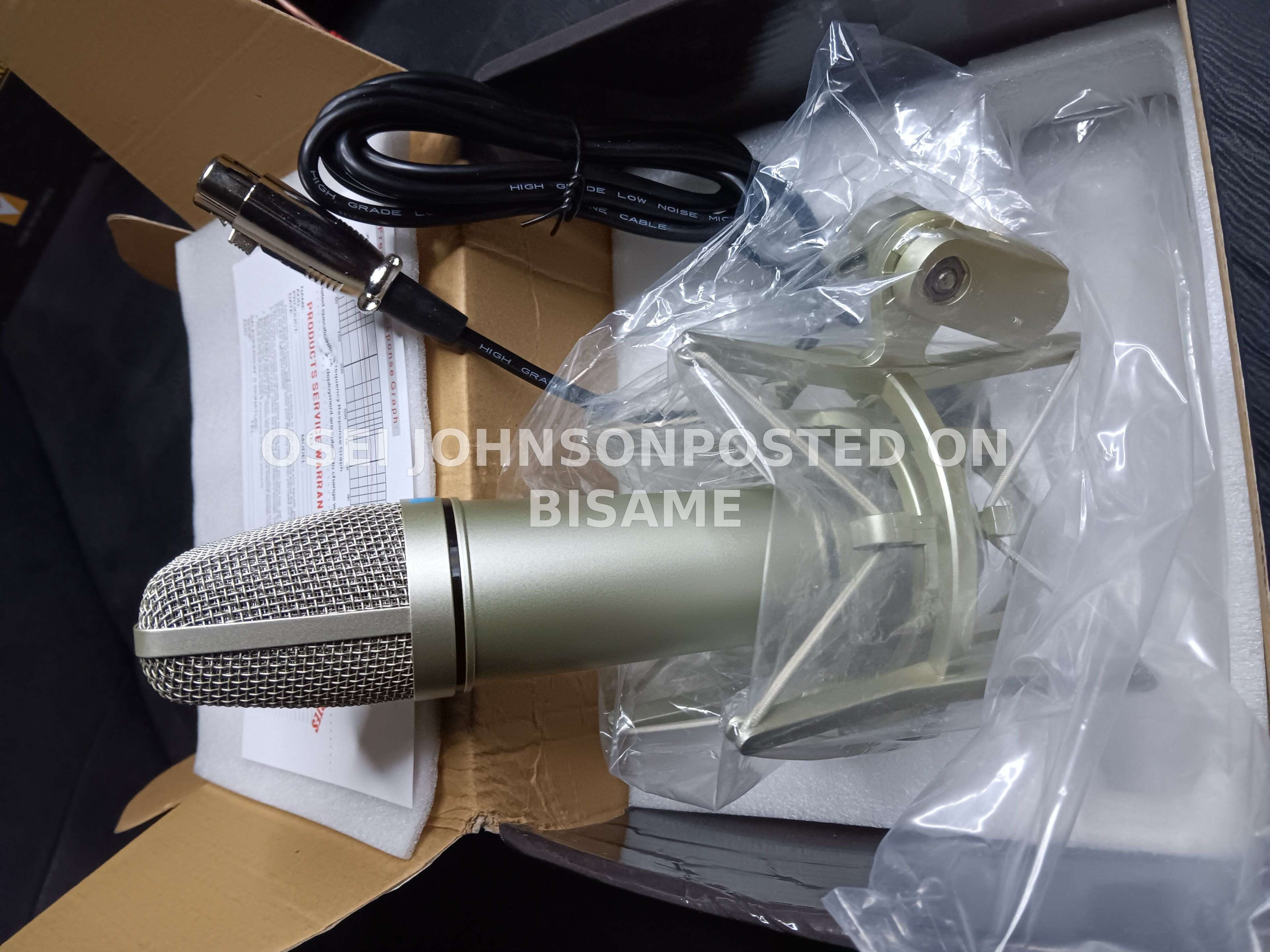 recording studio microphone