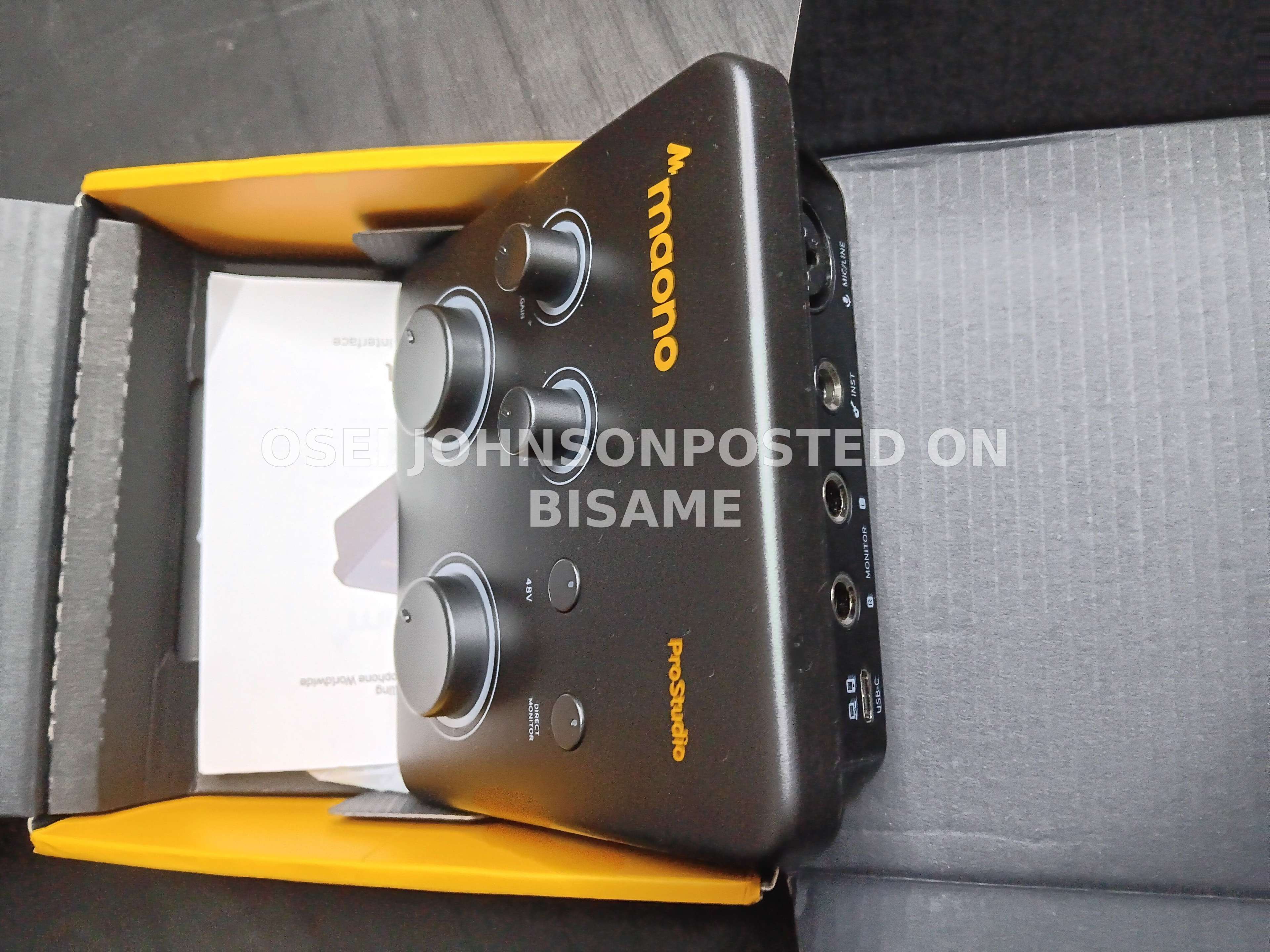 maono usb audio interface