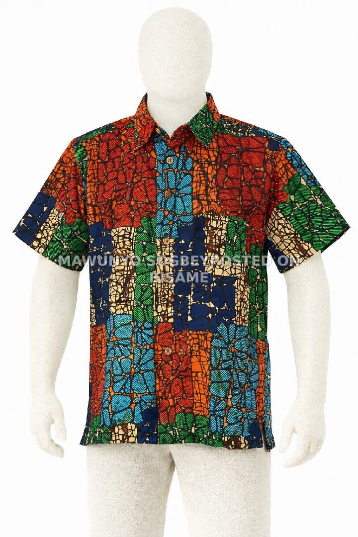 Men African print shirts