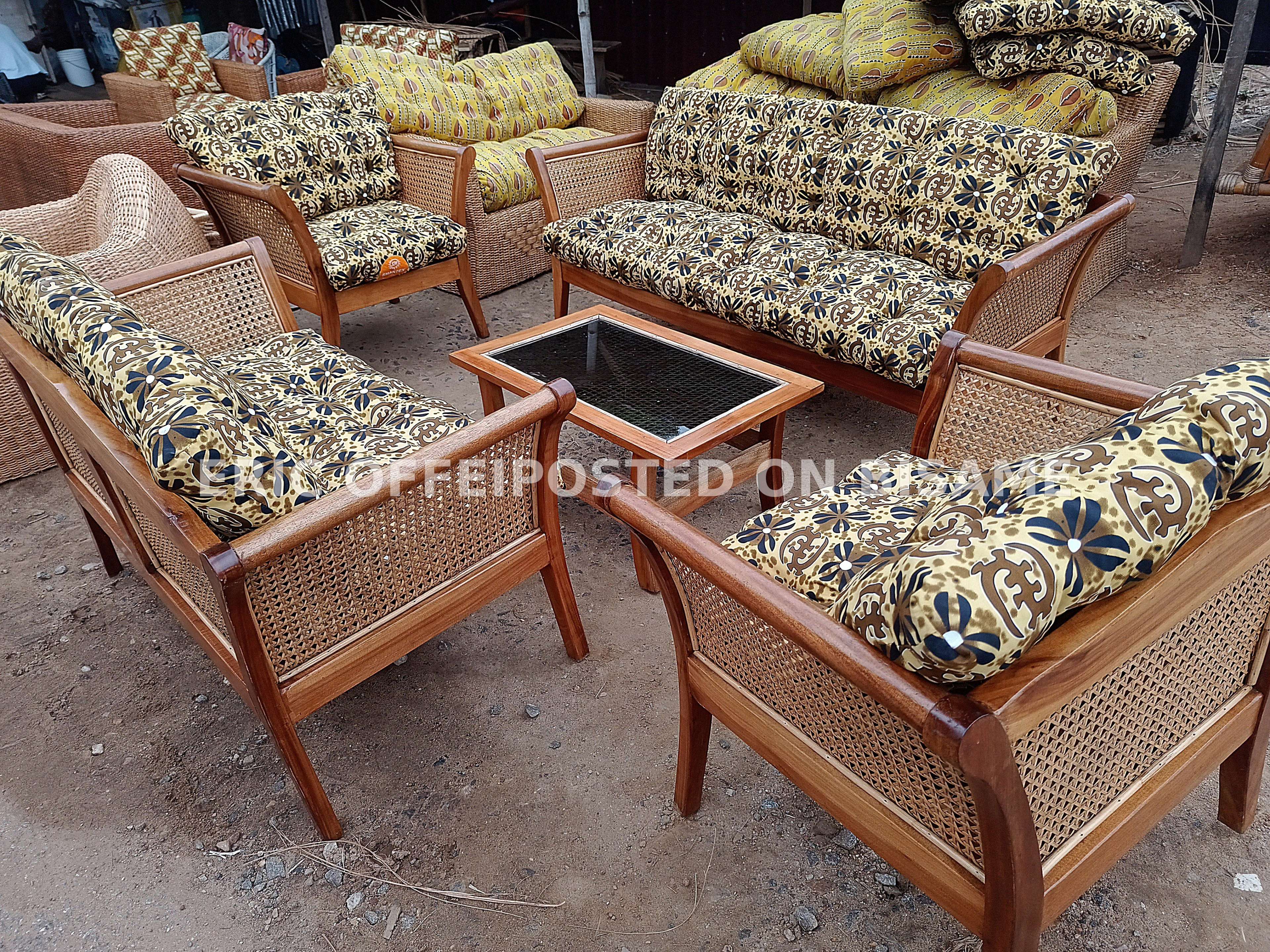 Set of Cane Chair