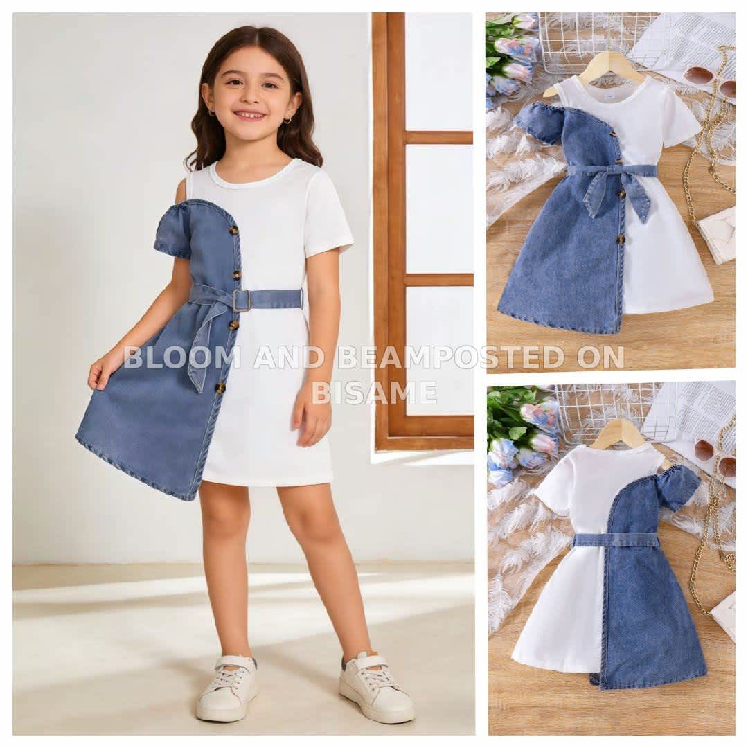 Girls New Style Straight Dress