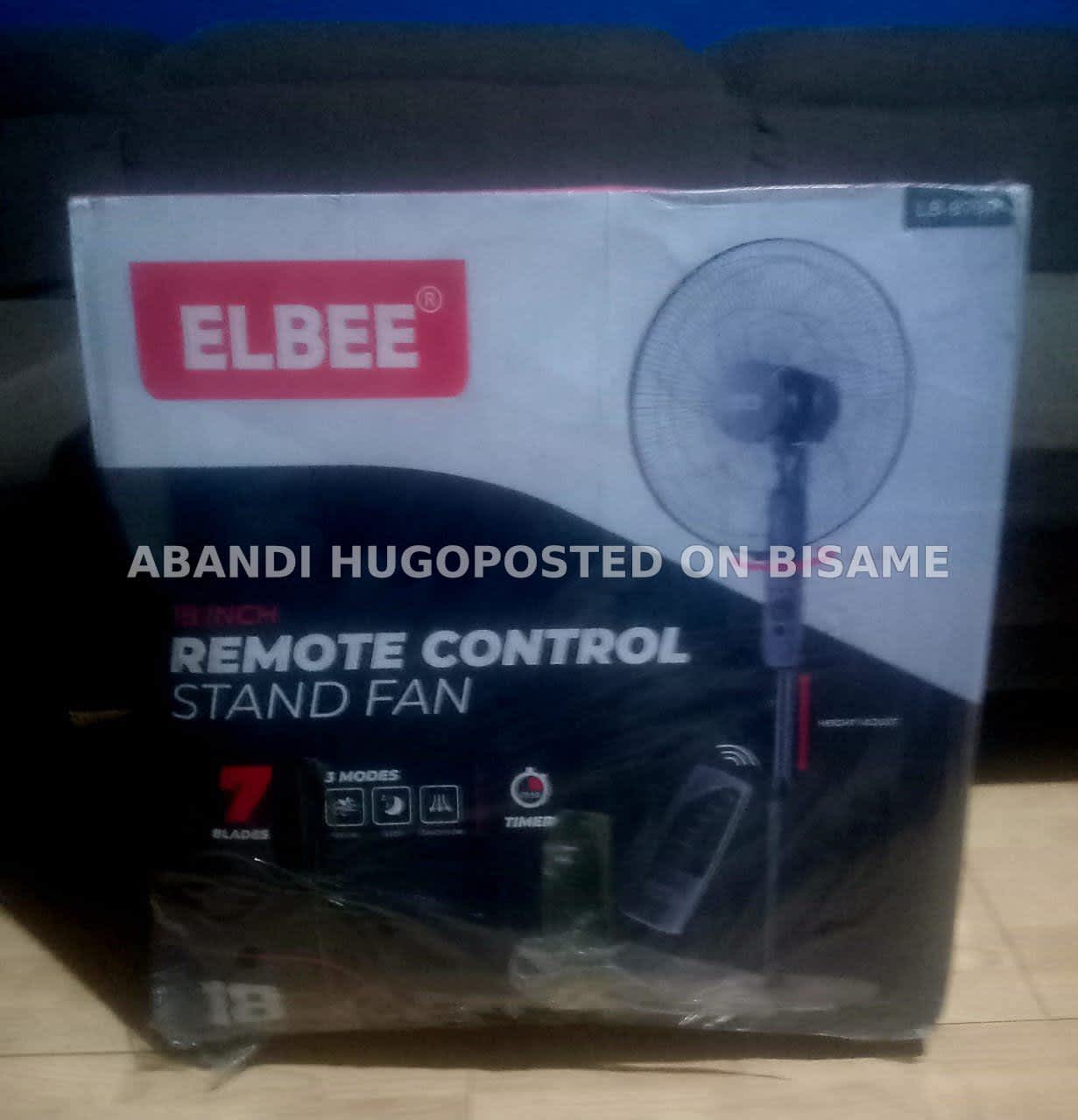 Elbee Remote Control Standing Fan