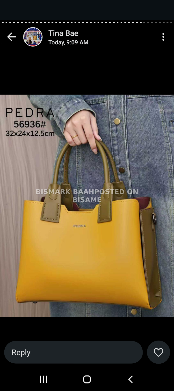 Tinabae collection, Handbag and Purse