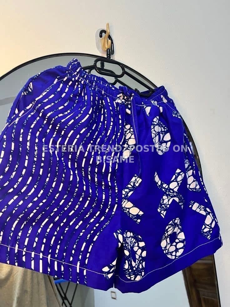 Ankara shorts/Pants in clothing
