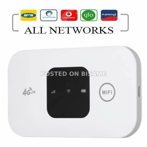 M8 Universal 4G LTE Mobile Unlock Portable WiFi Hotspot 150Mbps MiFi With SIM Card Slot (FS) - White