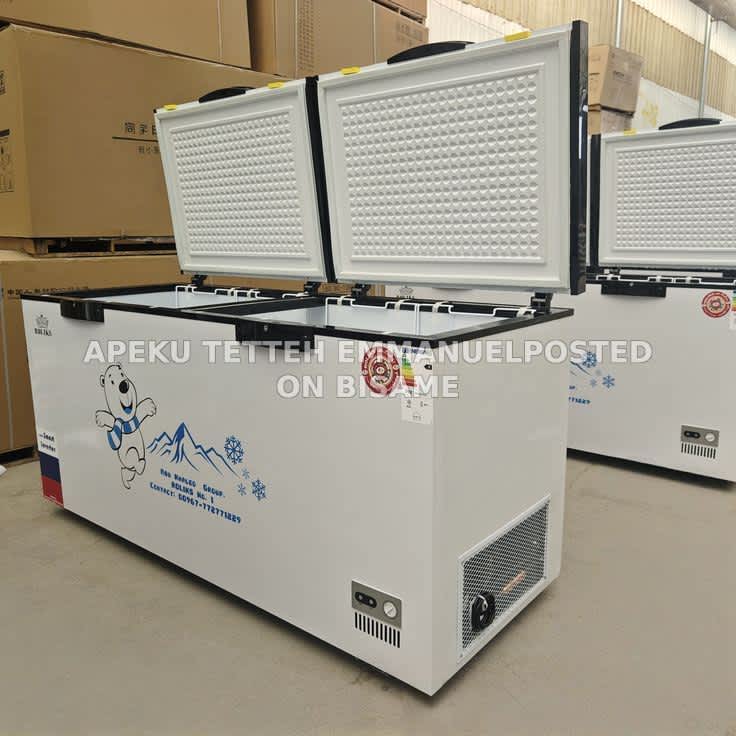 Bruhm Double Door Chest Freezer