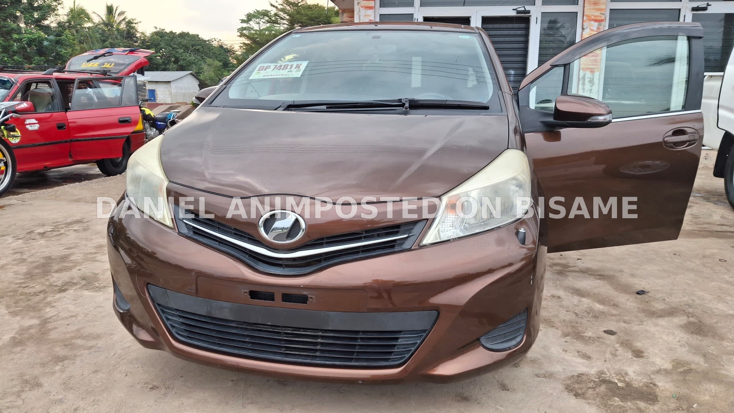 Toyota Vitz, 2013, Foreign Used, Brown