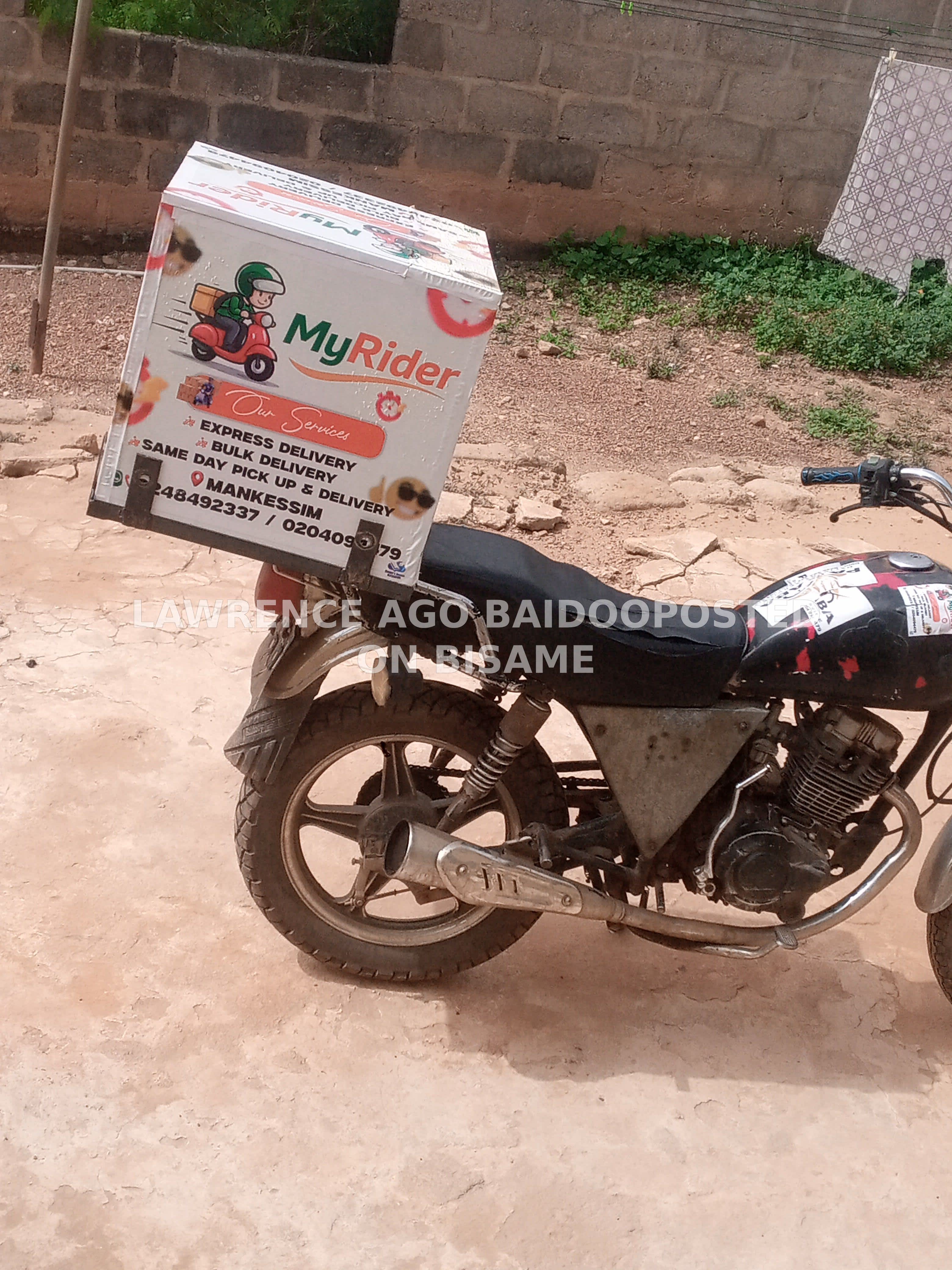 My Rider delivery service