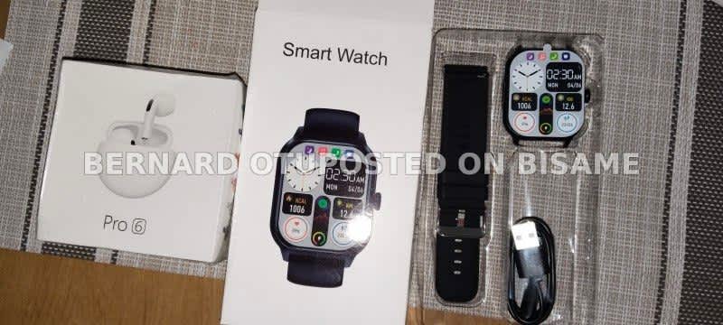 Smartwatch + Pro6 Earbud