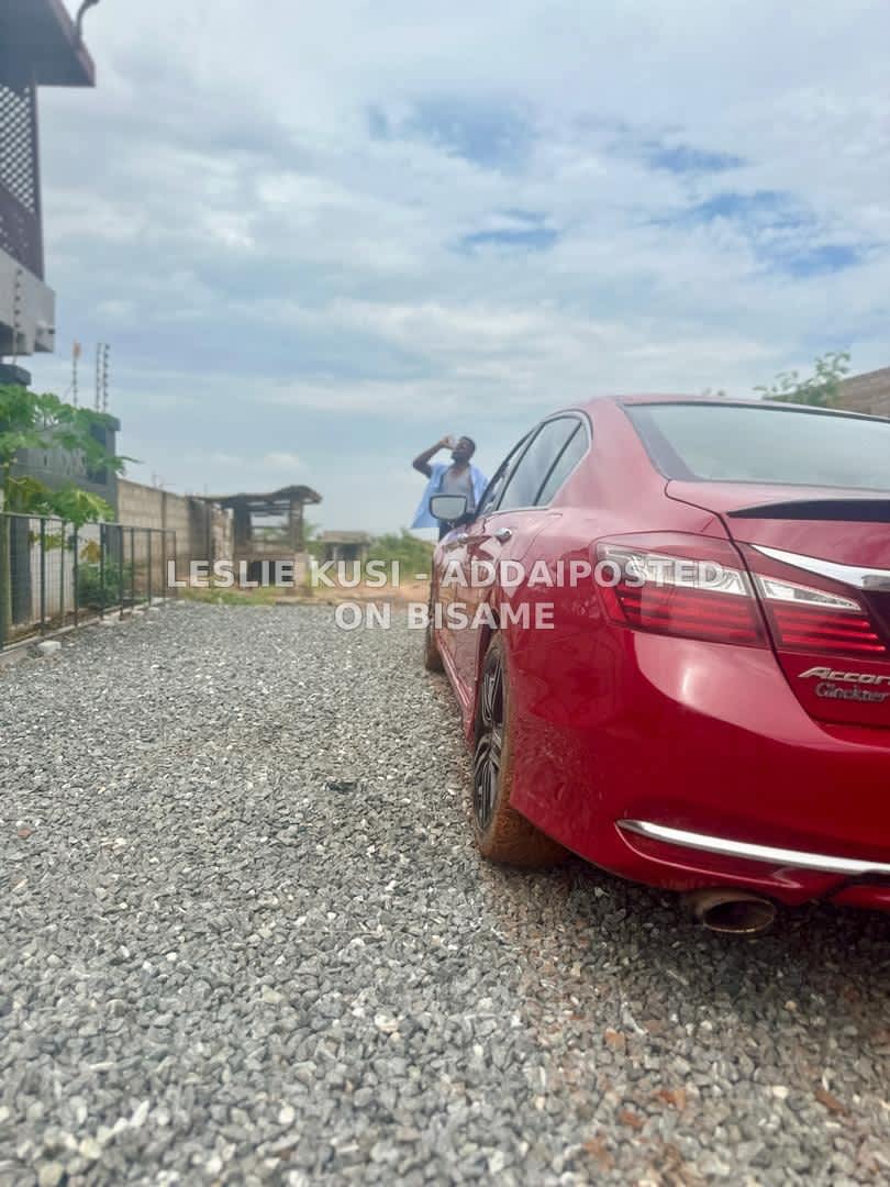Honda Accord Sport, 2016, Ghanaian Used, Red