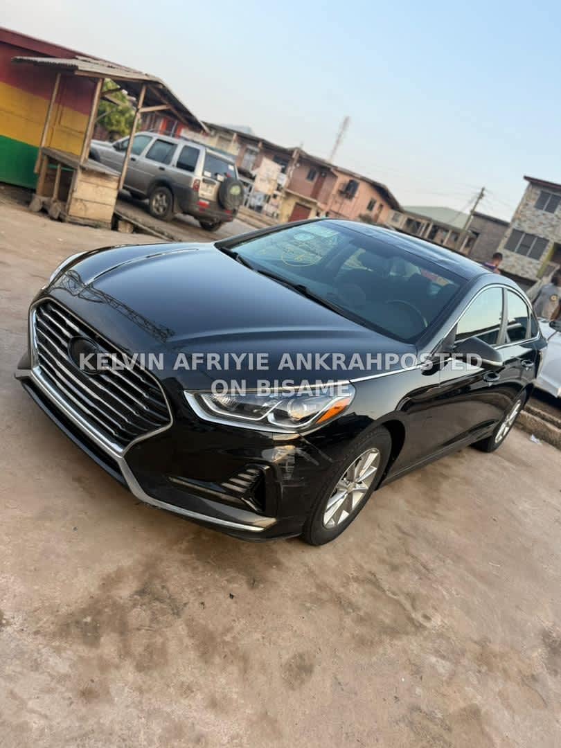 2019 Hyundai Sonata Sedan, Foreign Used, Black