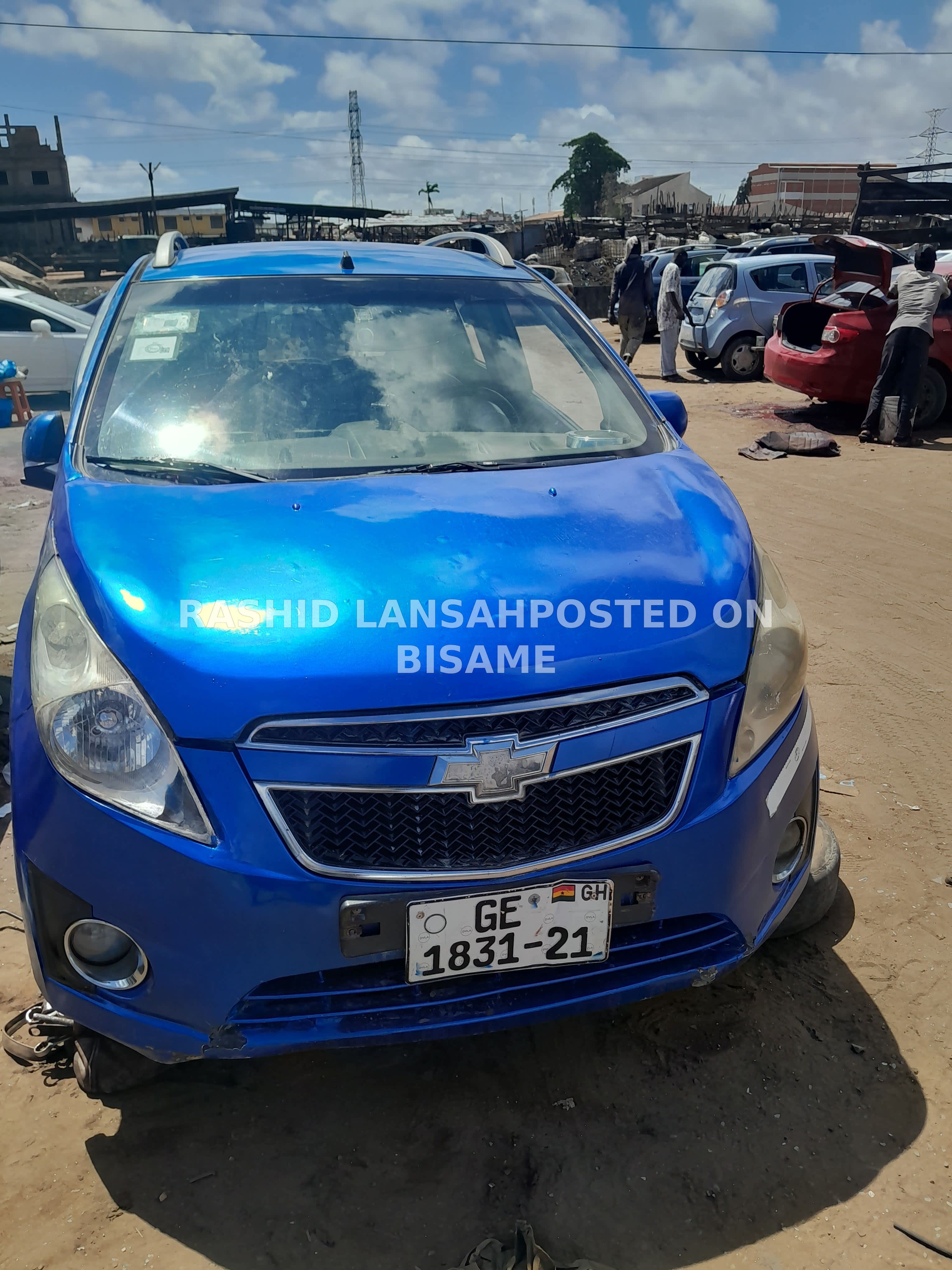 Chevrolet Spark, 2010, Ghanaian Used, Blue