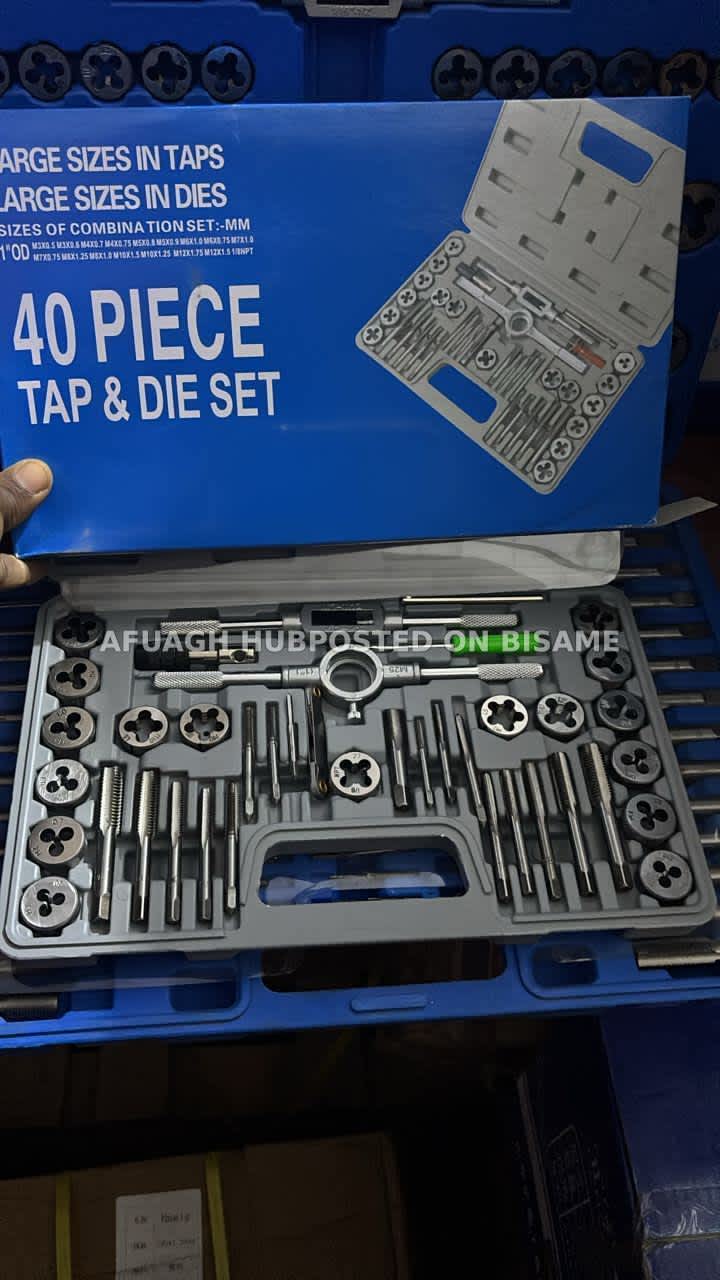Tap & Die set 12pcs, 20pcs, 40pcs 110pcs available