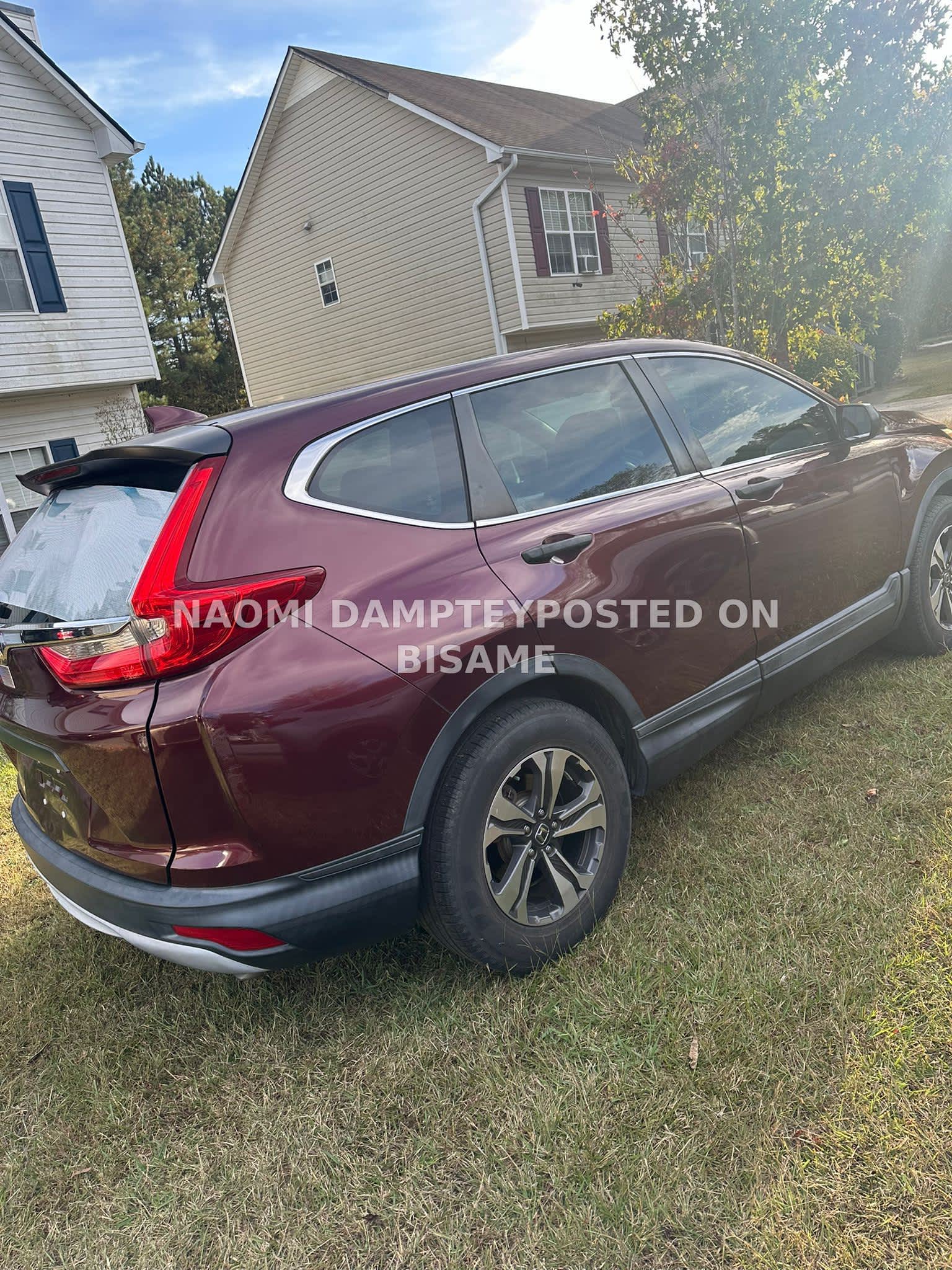 HONDA CRV, 2018, Foreign Used, Burgundy