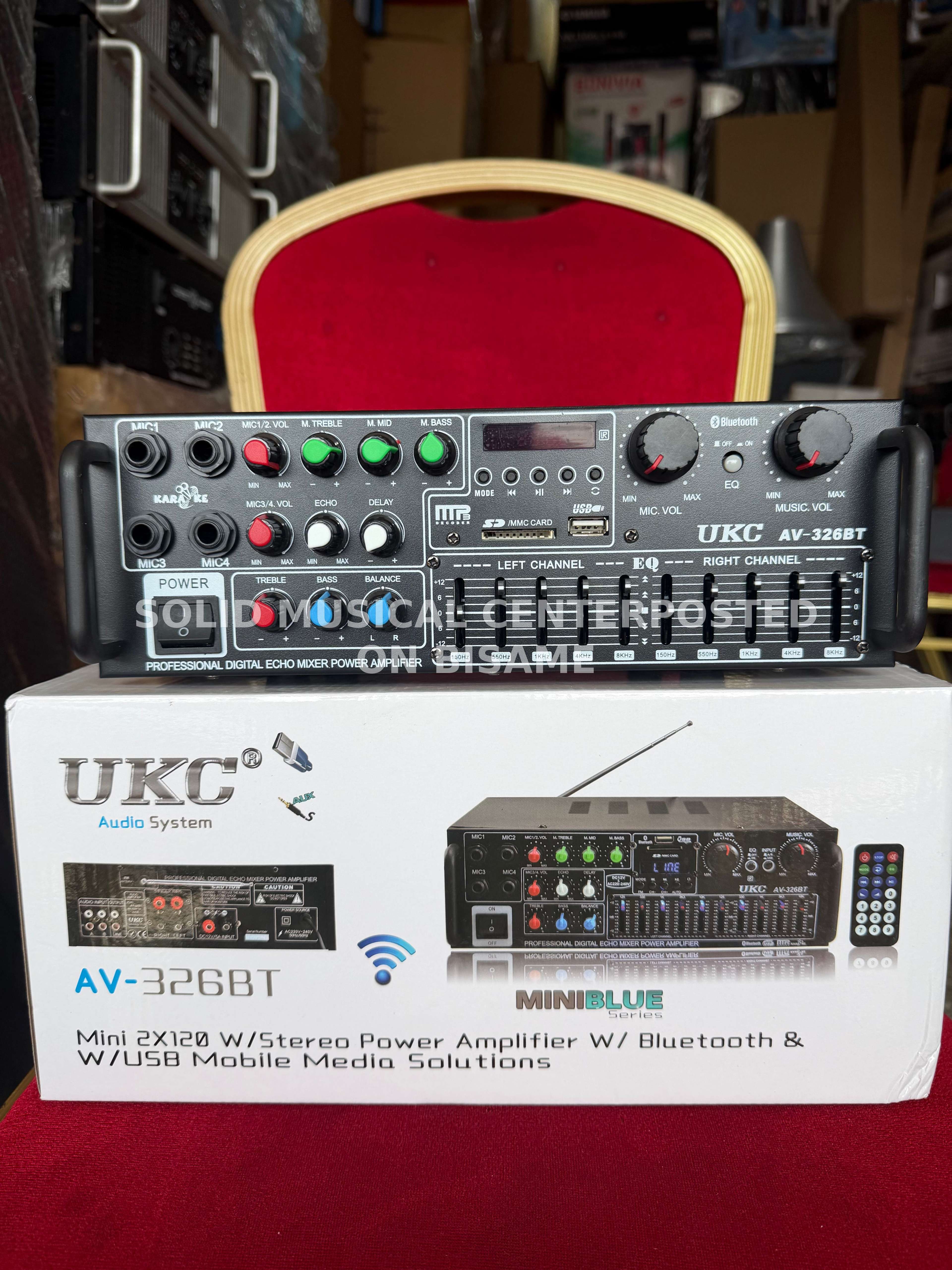 UKC Public Addresss Amplifier