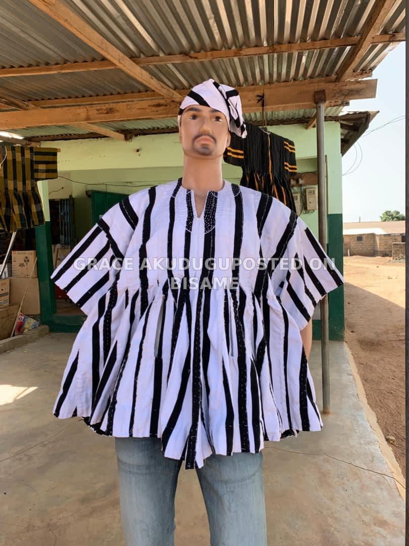 northern fugu kente clothe fugu dress