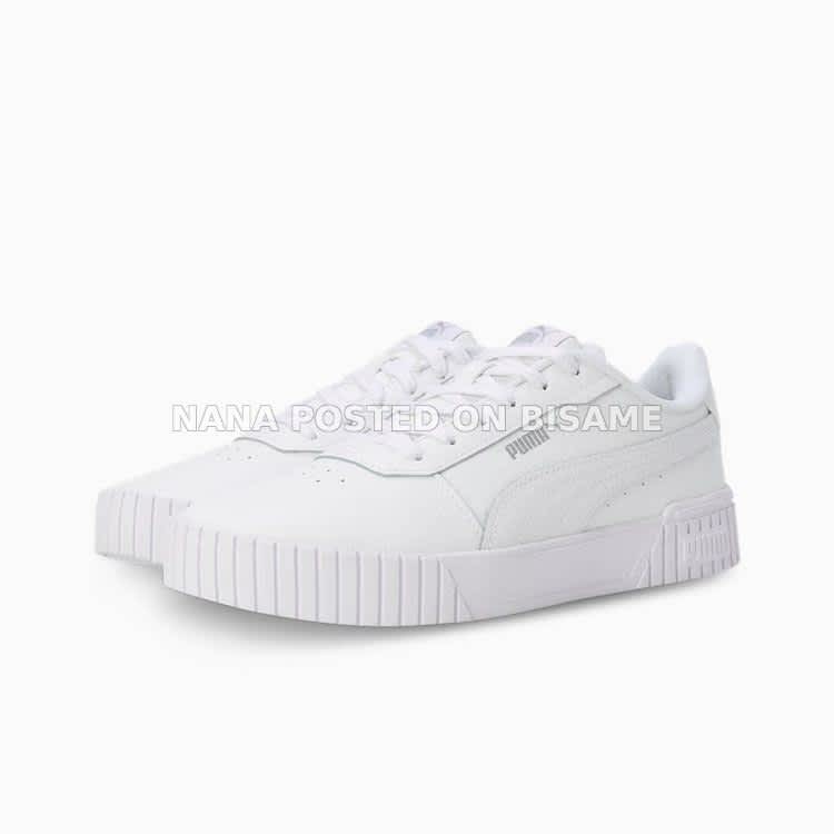 Puma Classic White Women’s Sneakers/Trainers with SoftFoam Comfort