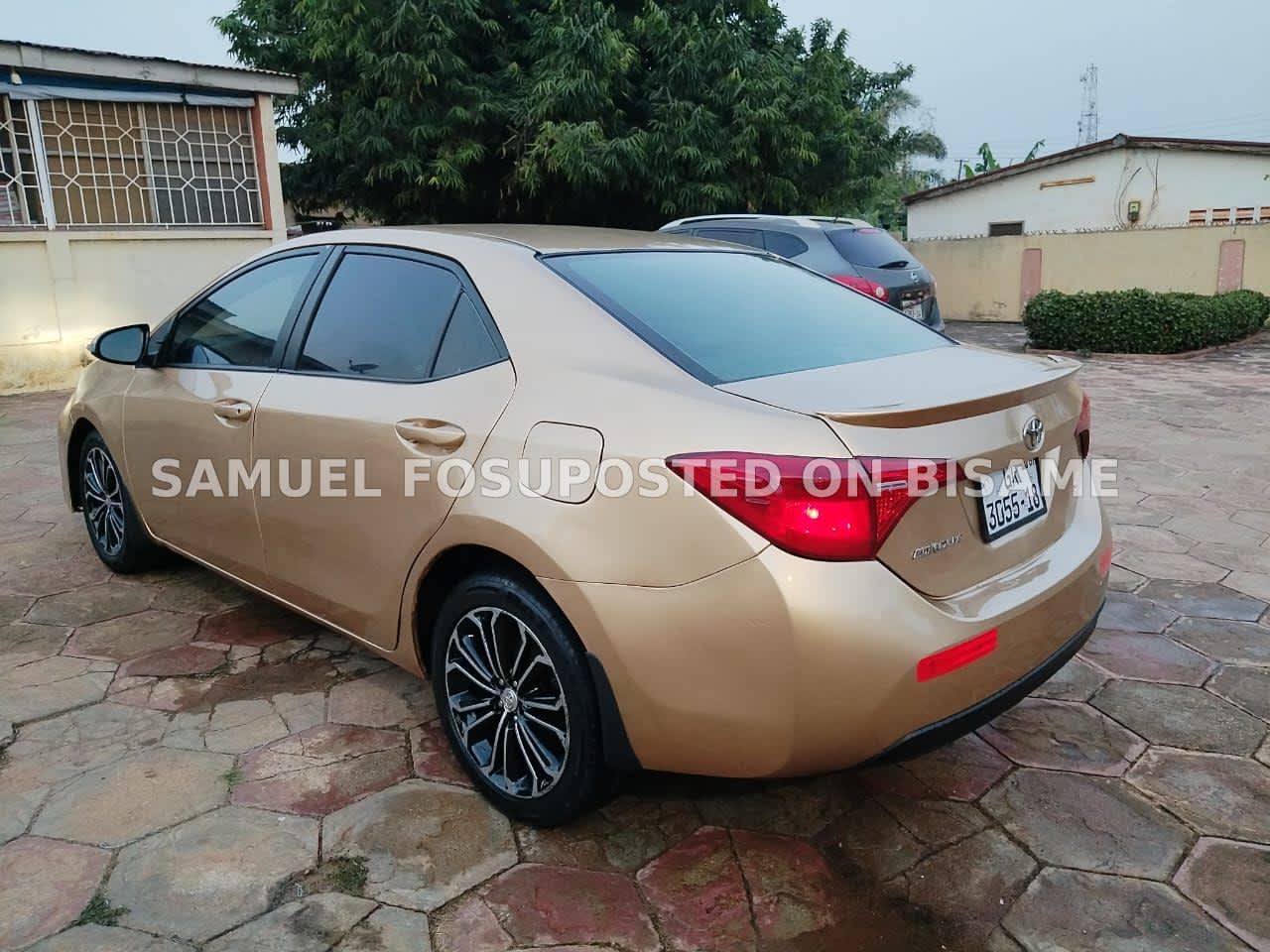 2015 model Toyota Corolla, Ghanaian Used, Gold 