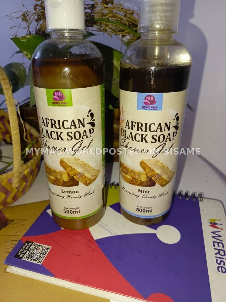 African Black Soap Shower Gel 