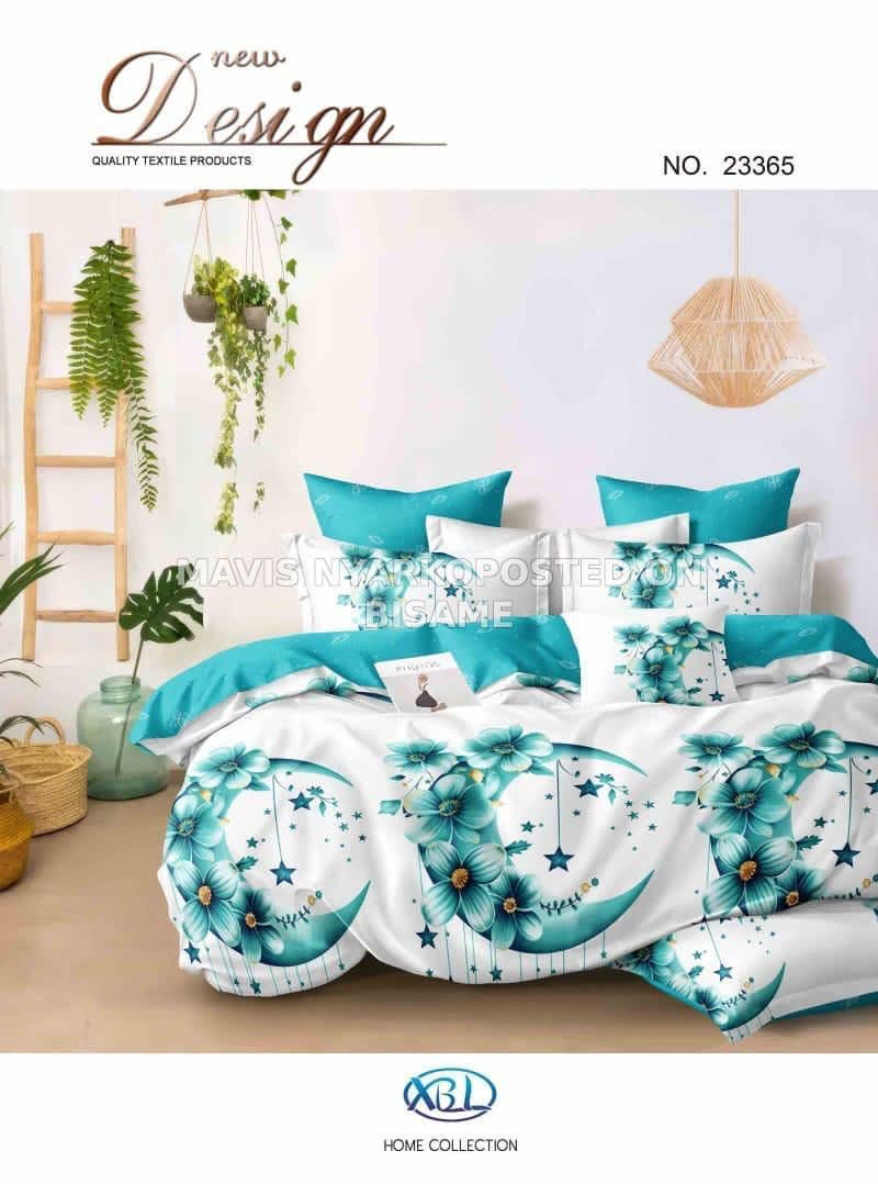 A Double Bedsheet with two Pillowcases