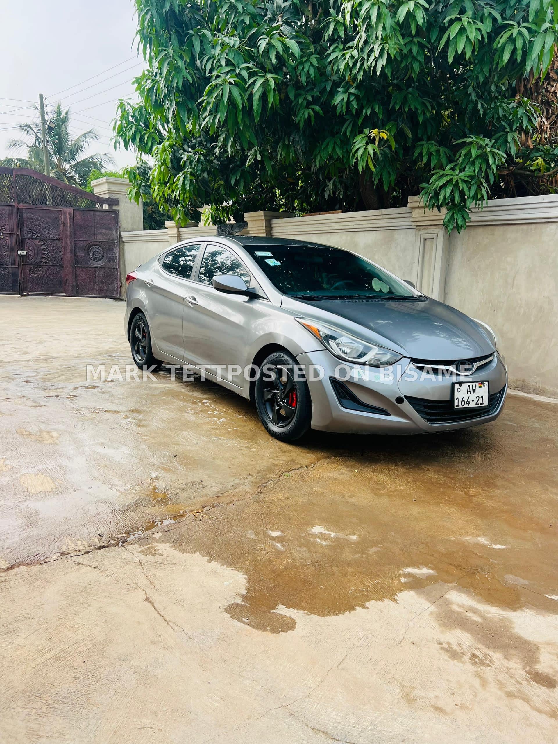 Hyundai Elantra, 2014, Ghanaian Used, Gray 