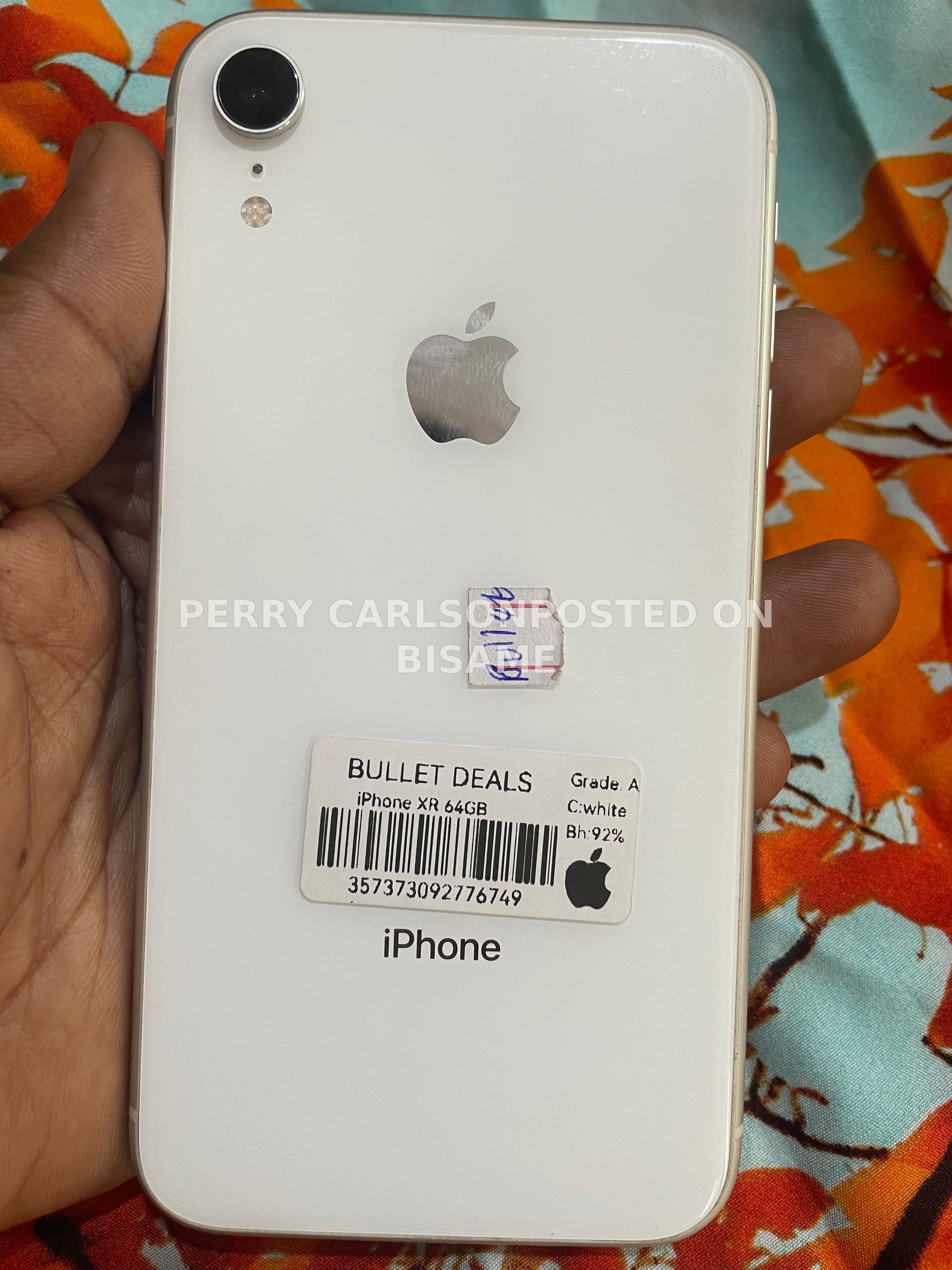 Iphone XR 64g storage white