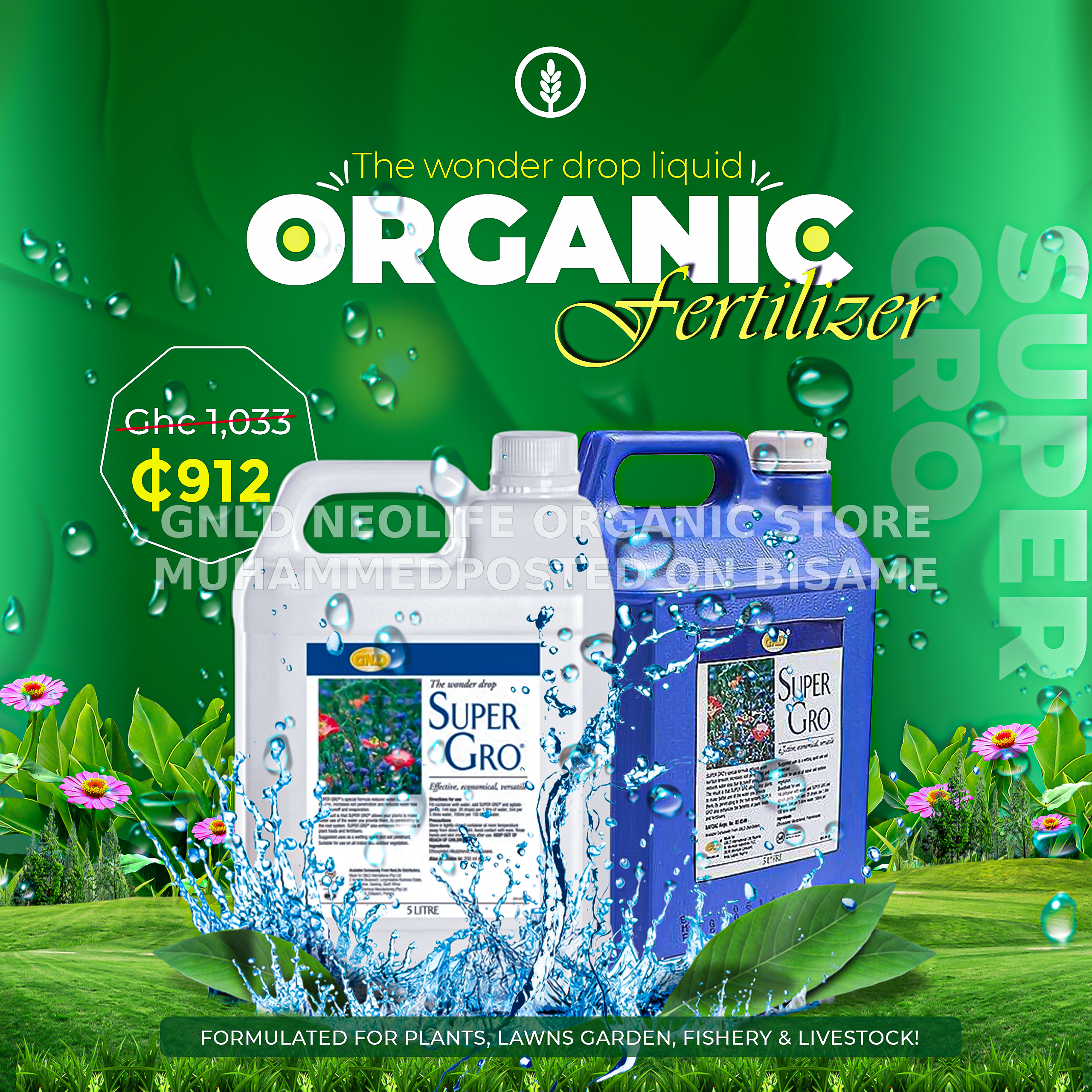 Super Gro original Fertilizer - 5lt