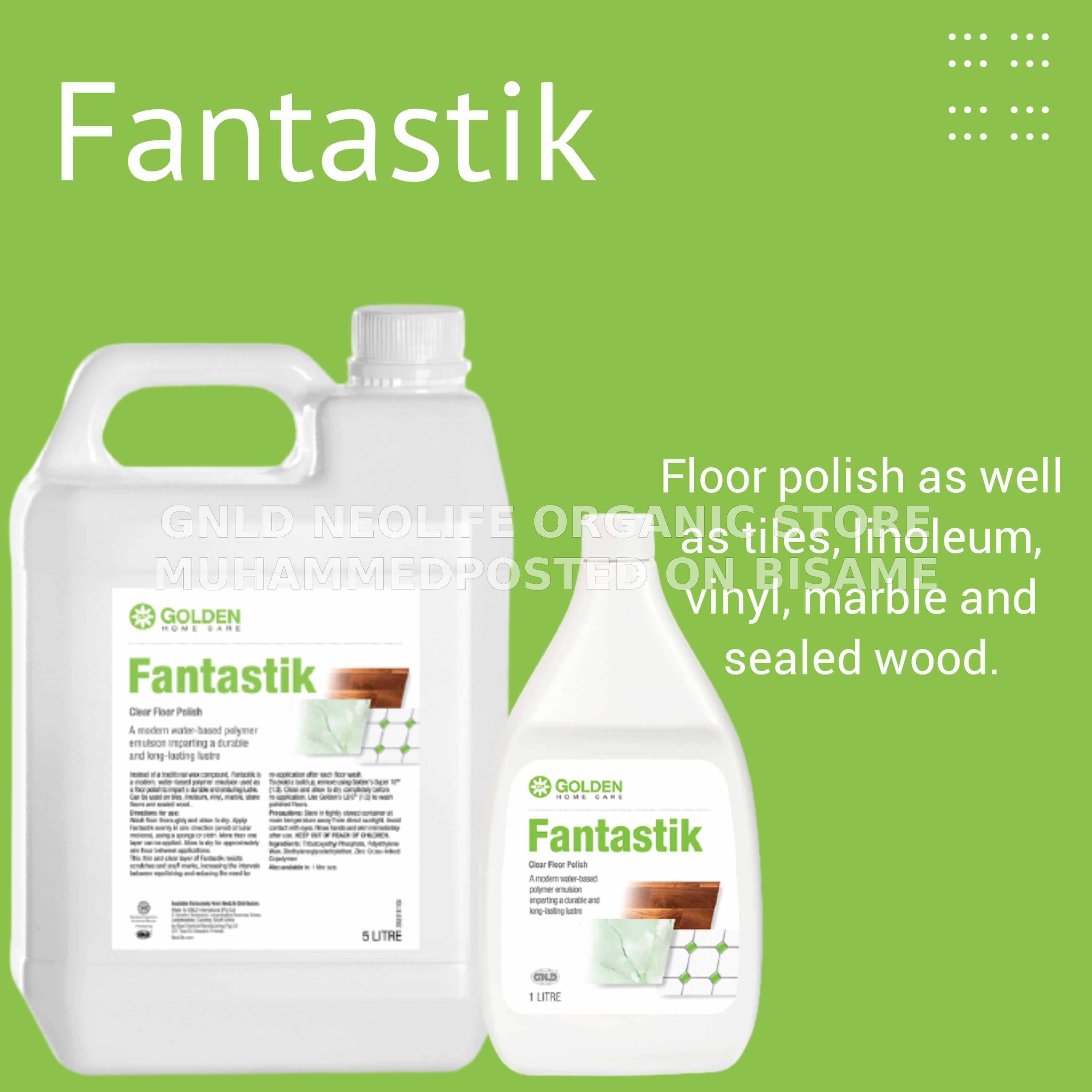 Fantastik Clear Floor Polish- 5lt