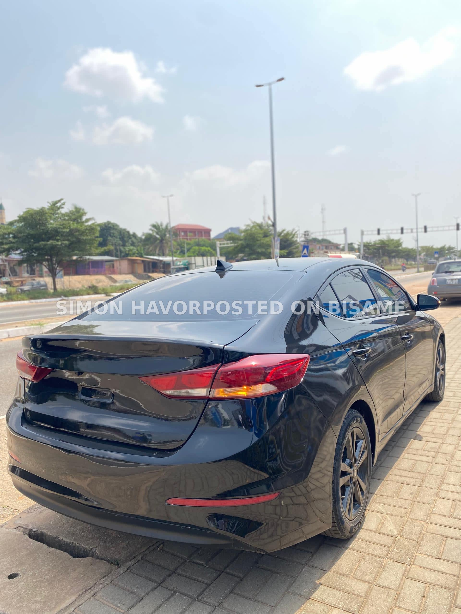 Hyundai Elantra, 2018, Ghanaian Used, Black 