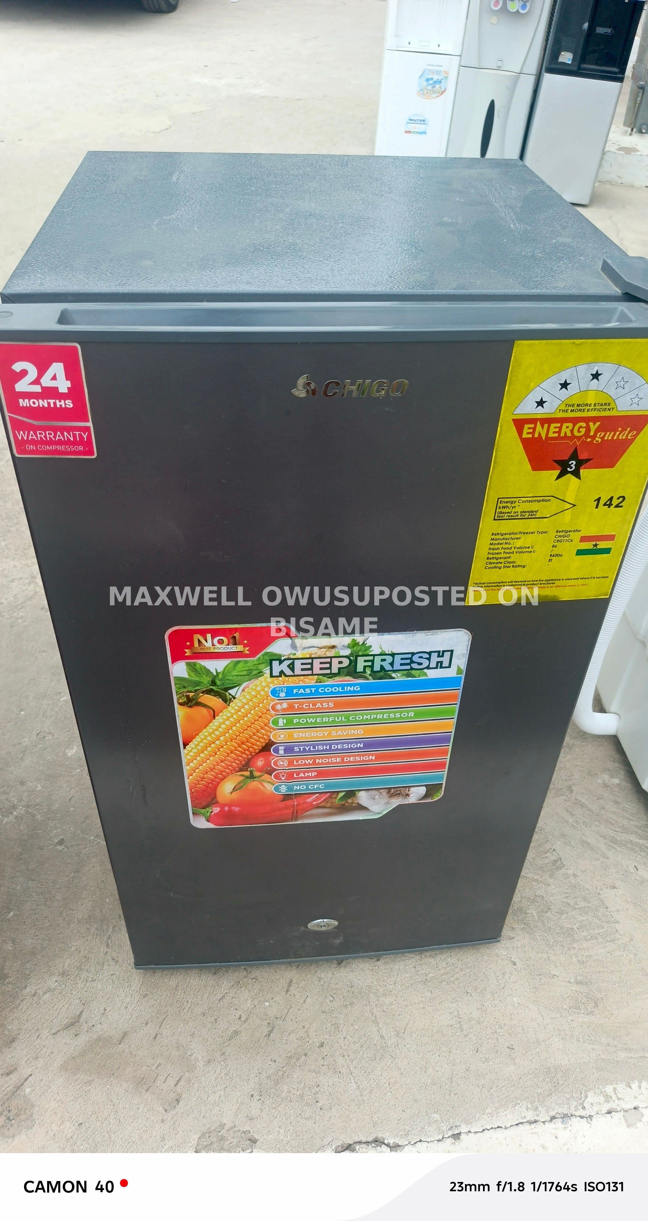 USED TABLE TOP FRIDGE