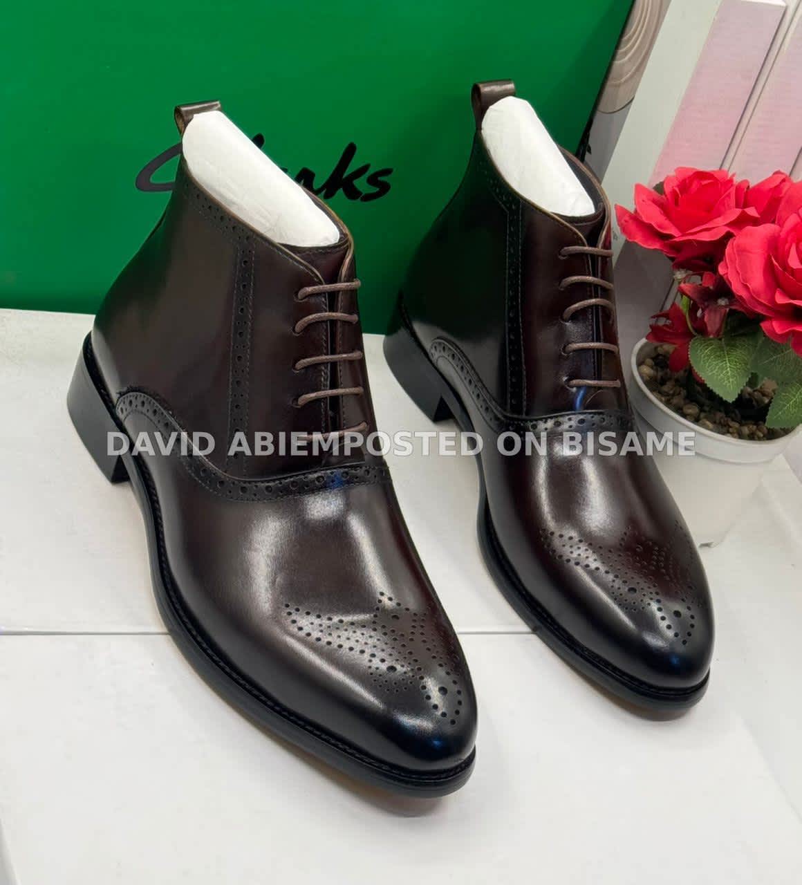 Clark's Ankle Length Leather Boots