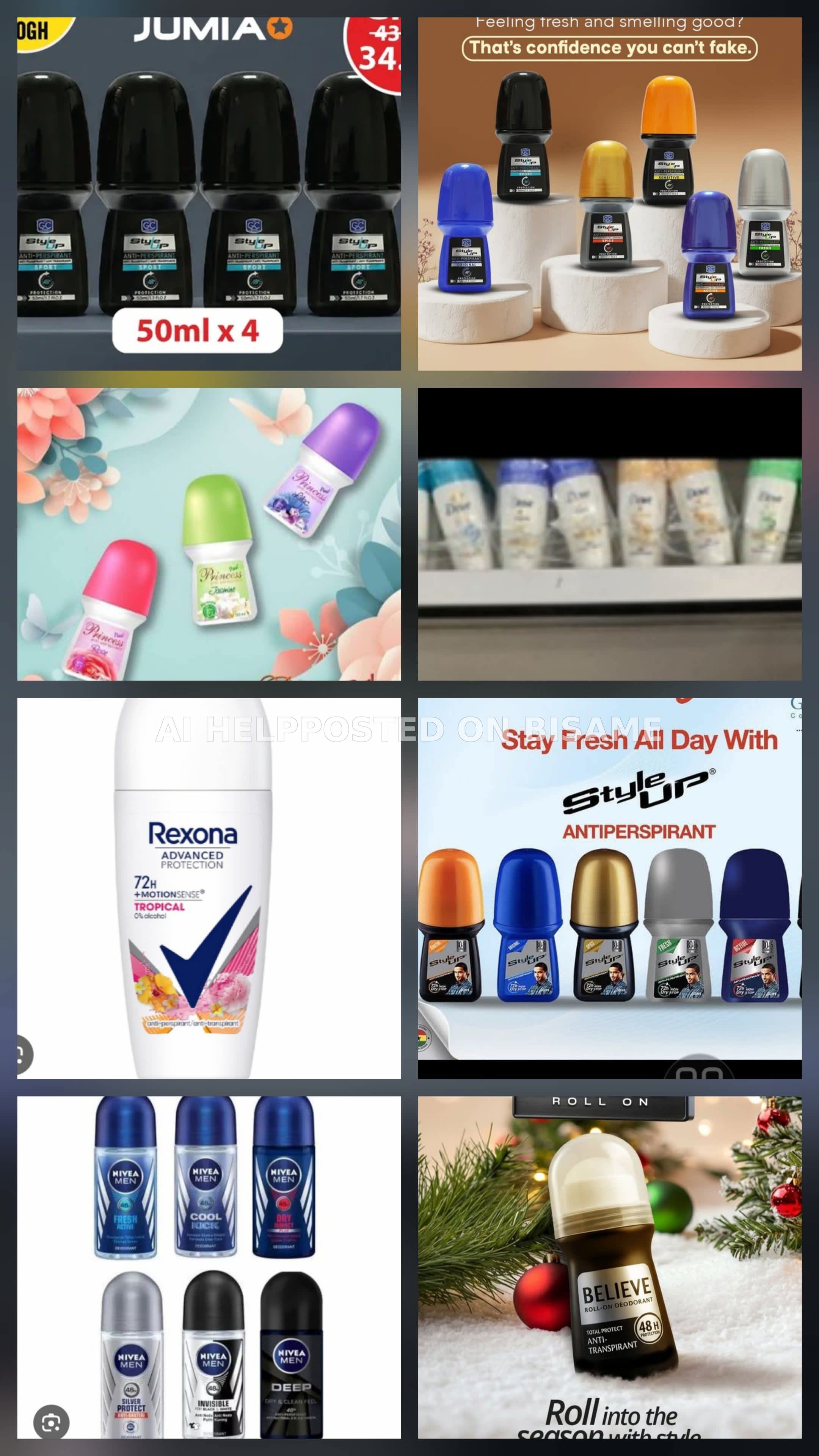 Personal Care & Hygiene Products (Deodorants, body lotion, perfume, etc)