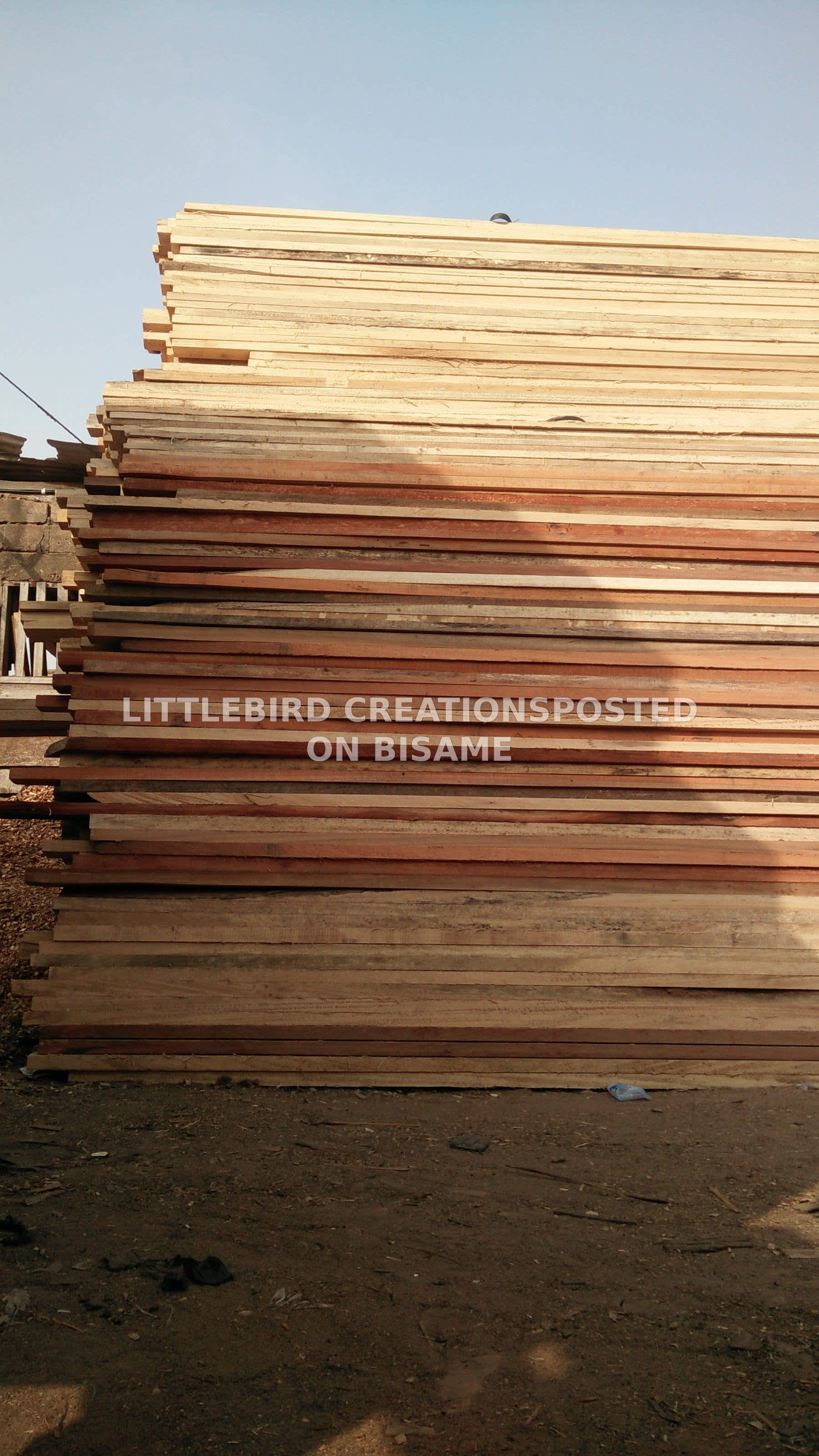 Wood for construction
