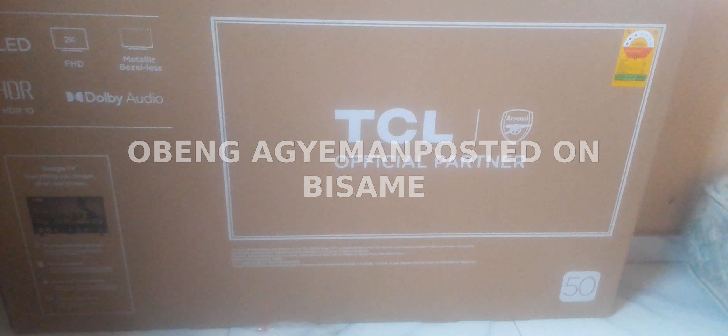 TCL 50 inch TV