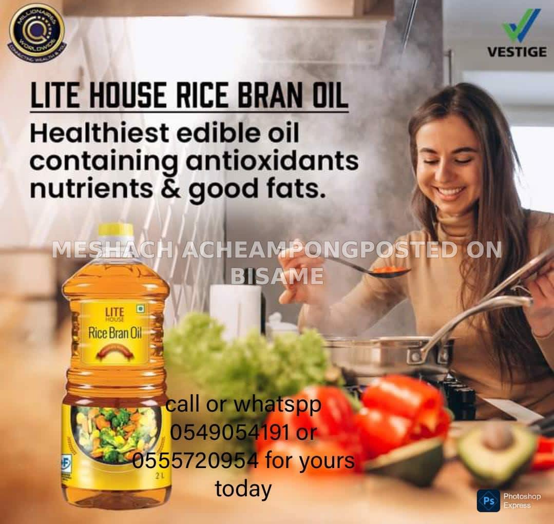 Rice Brain Oil - Good for your Health 