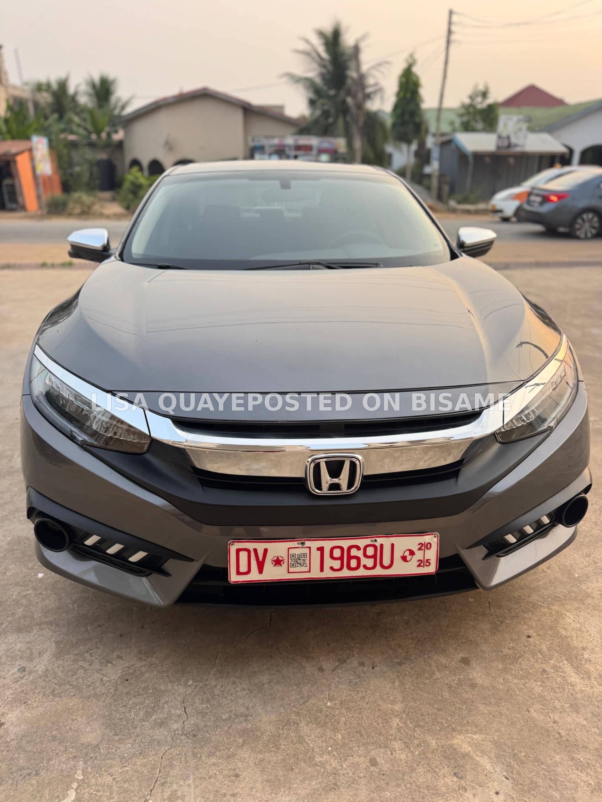 Honda Civic, 2018, Foreign Used, Gray