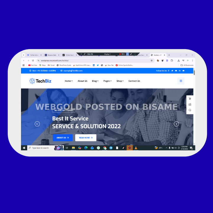 IT Solutions Website Design | Tech Company Websites