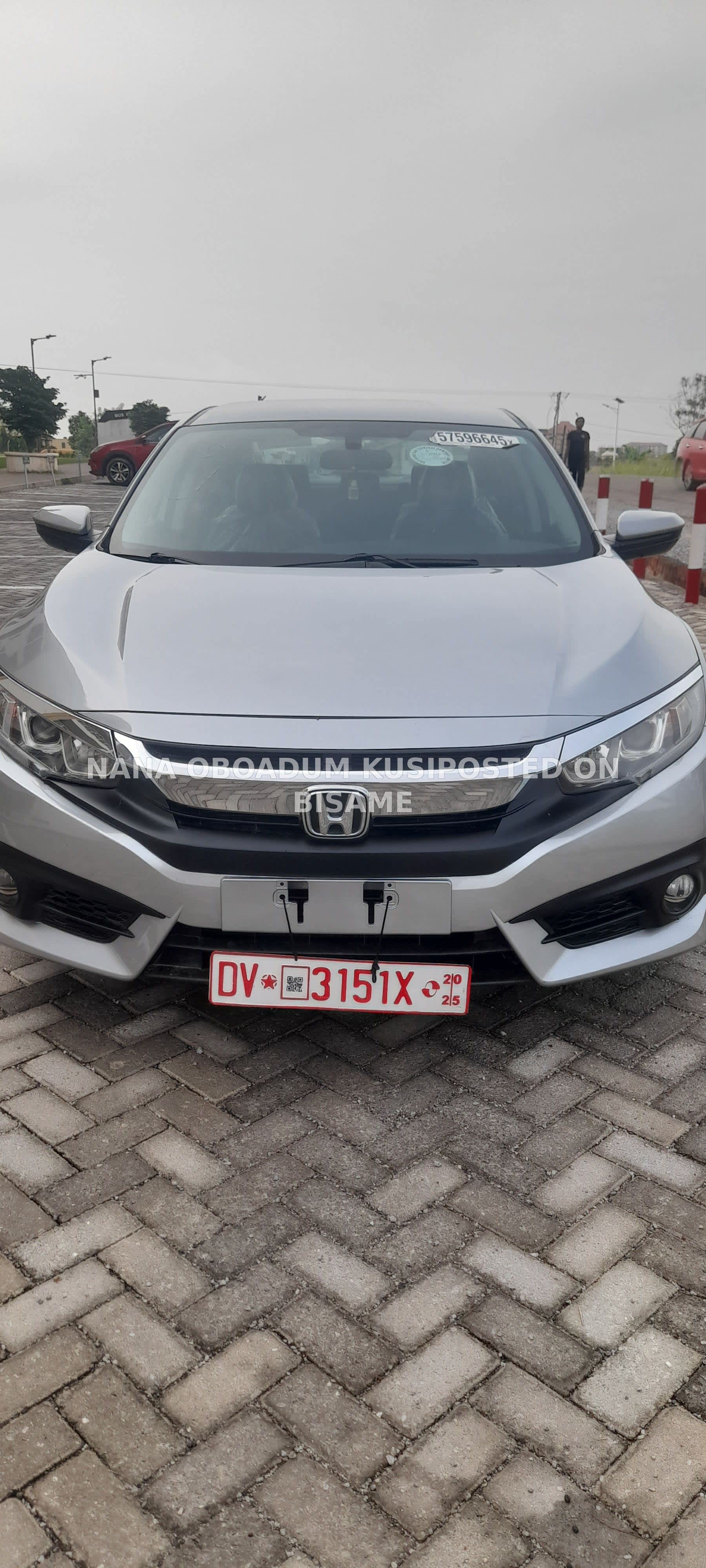 2017 Honda Civic LX, Foreign Used, Gray 