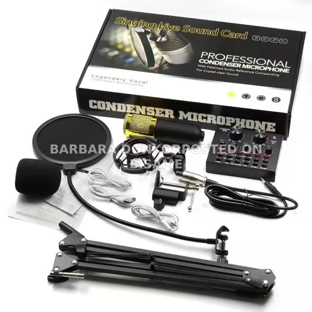 BM800 Condenser Microphone Full Set