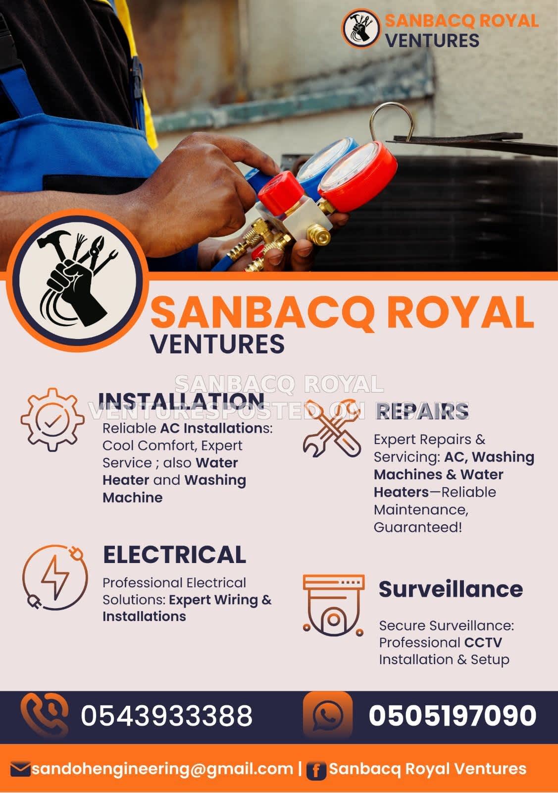 SANBACQ ROYAL VENTURES.