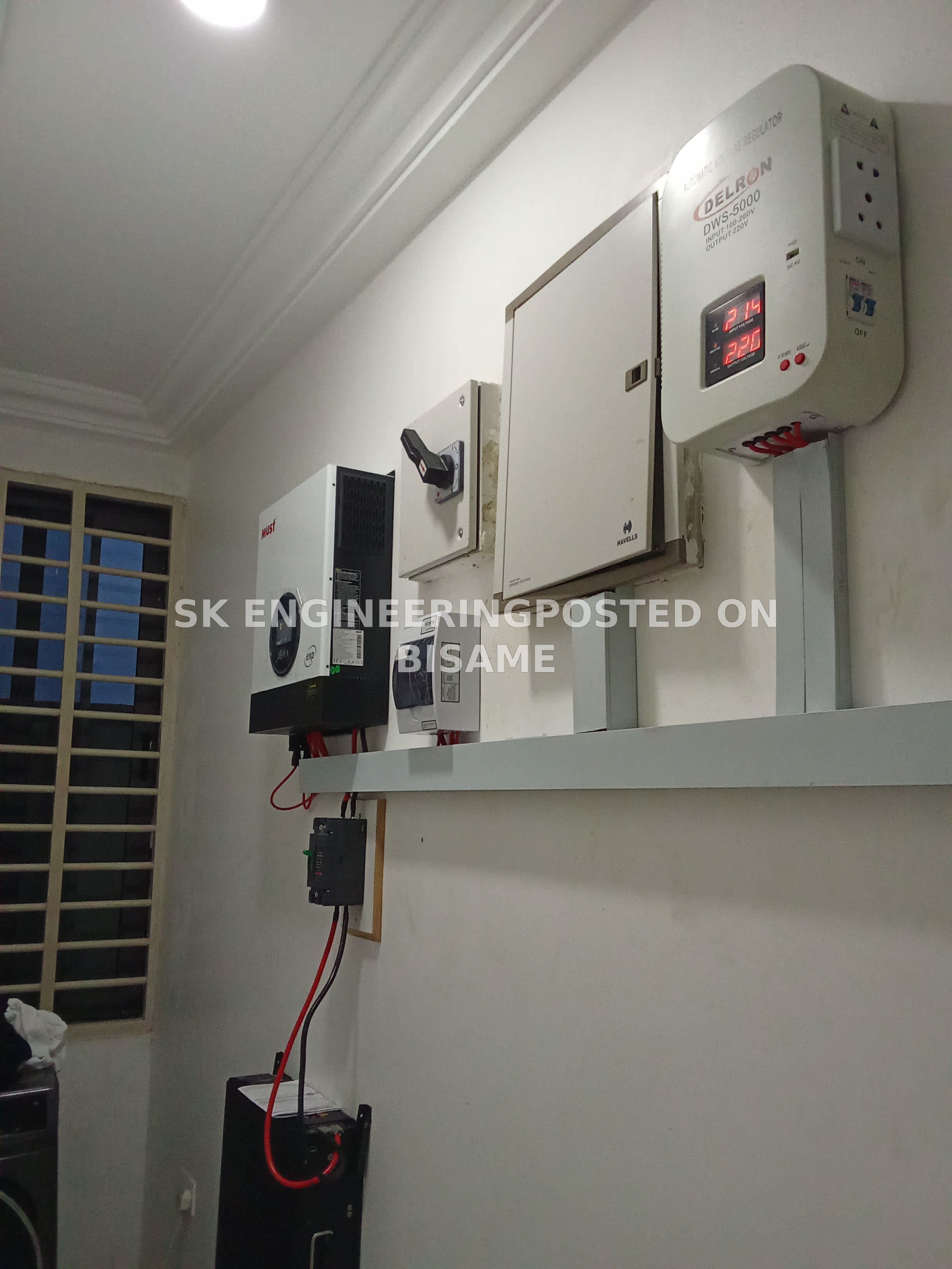 Off Grid Solar Installation