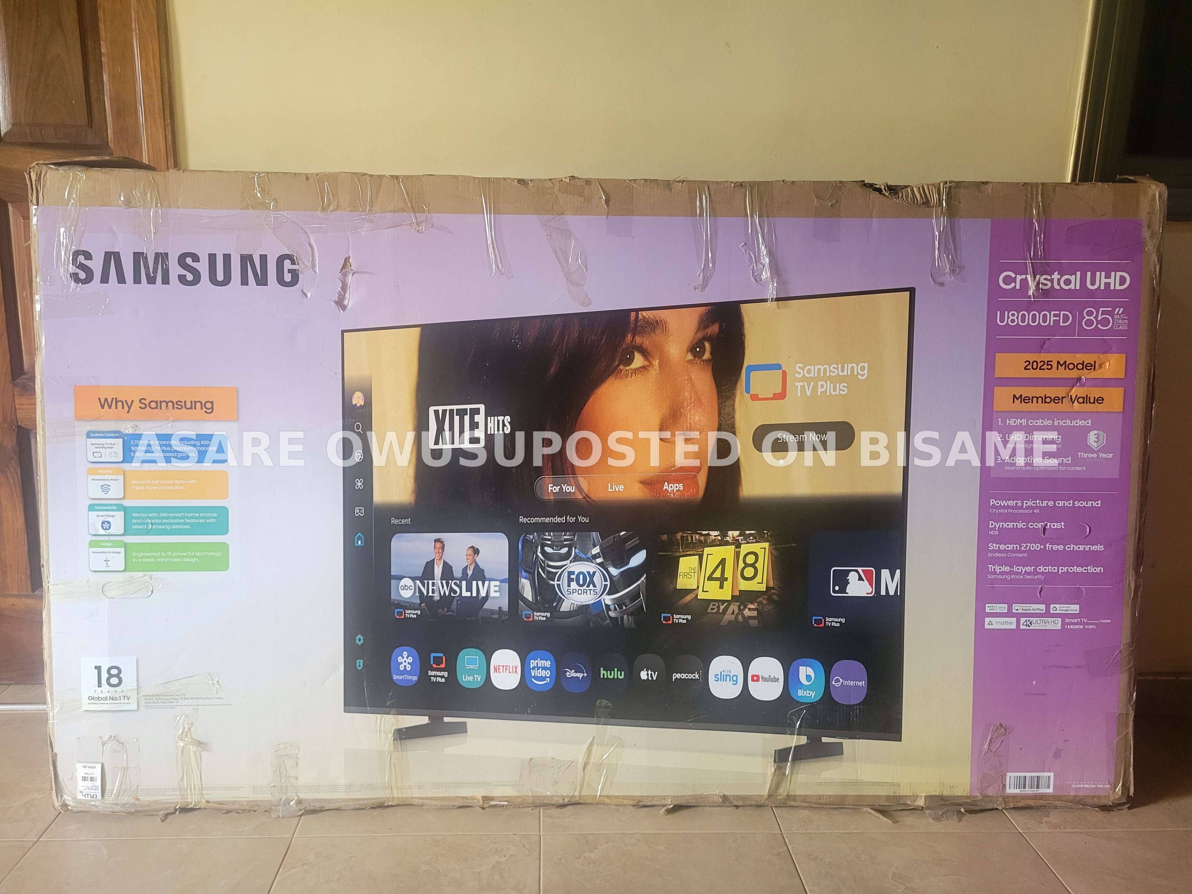 Samsung 85-inch 4k Tv