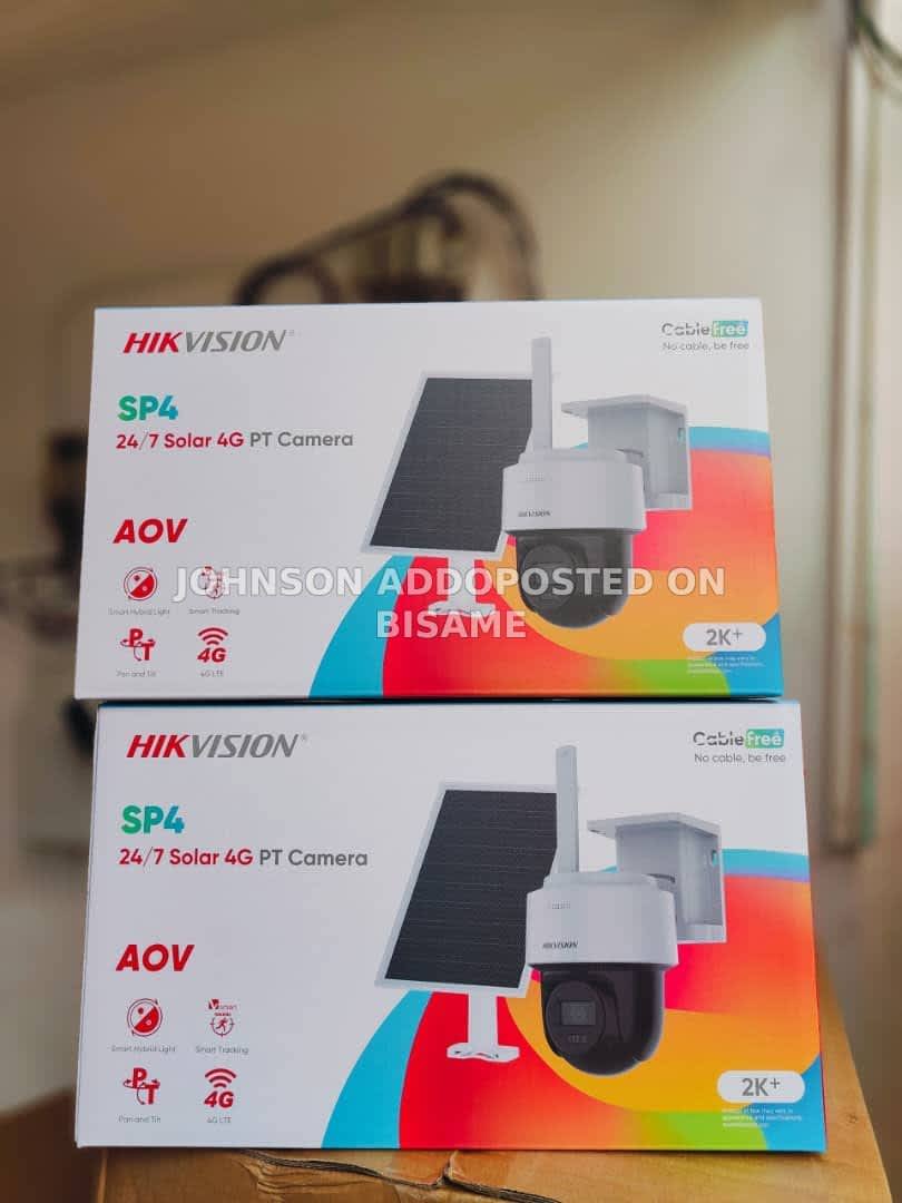 Hikvision SP4 24/7 Solar 4G PT Camera