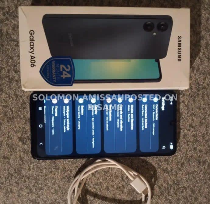 Samsung A06 64GB Storage 4GB Ram