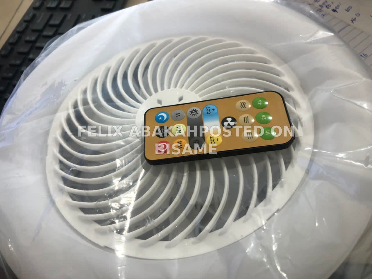 Air cooler with light